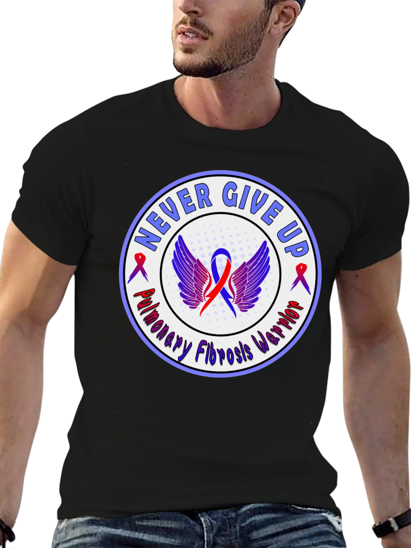 Pulmonary Fibrosis Warrior T-Shirt