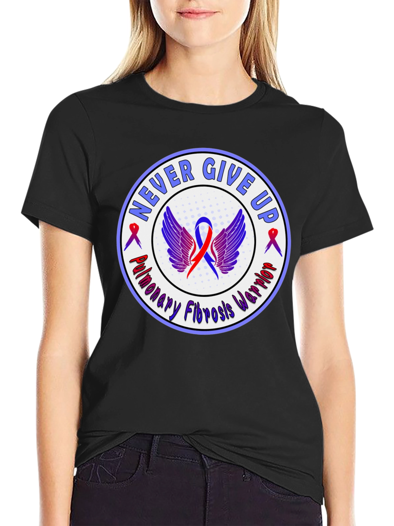 Pulmonary Fibrosis Warrior T-Shirt