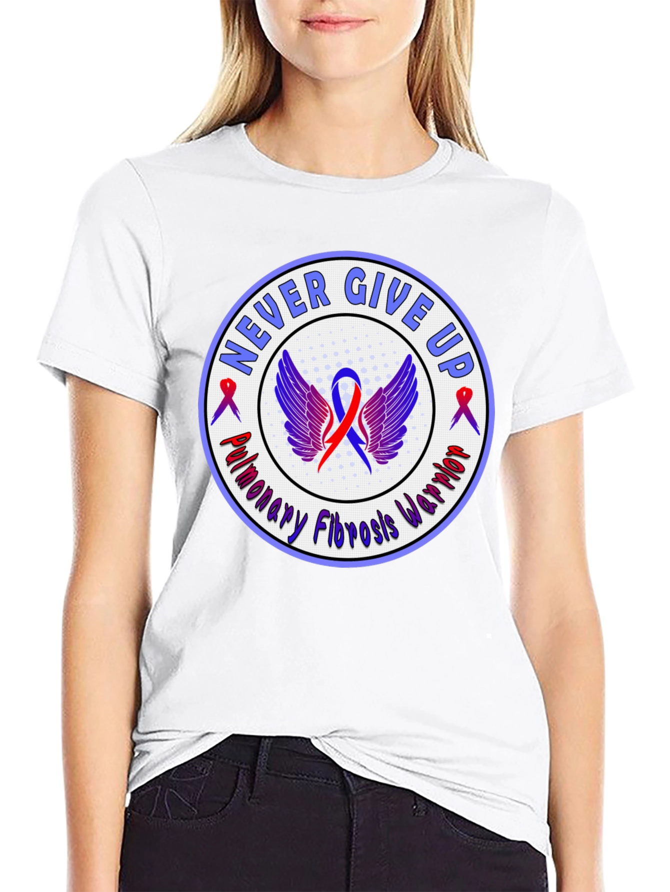 Pulmonary Fibrosis Warrior T-Shirt
