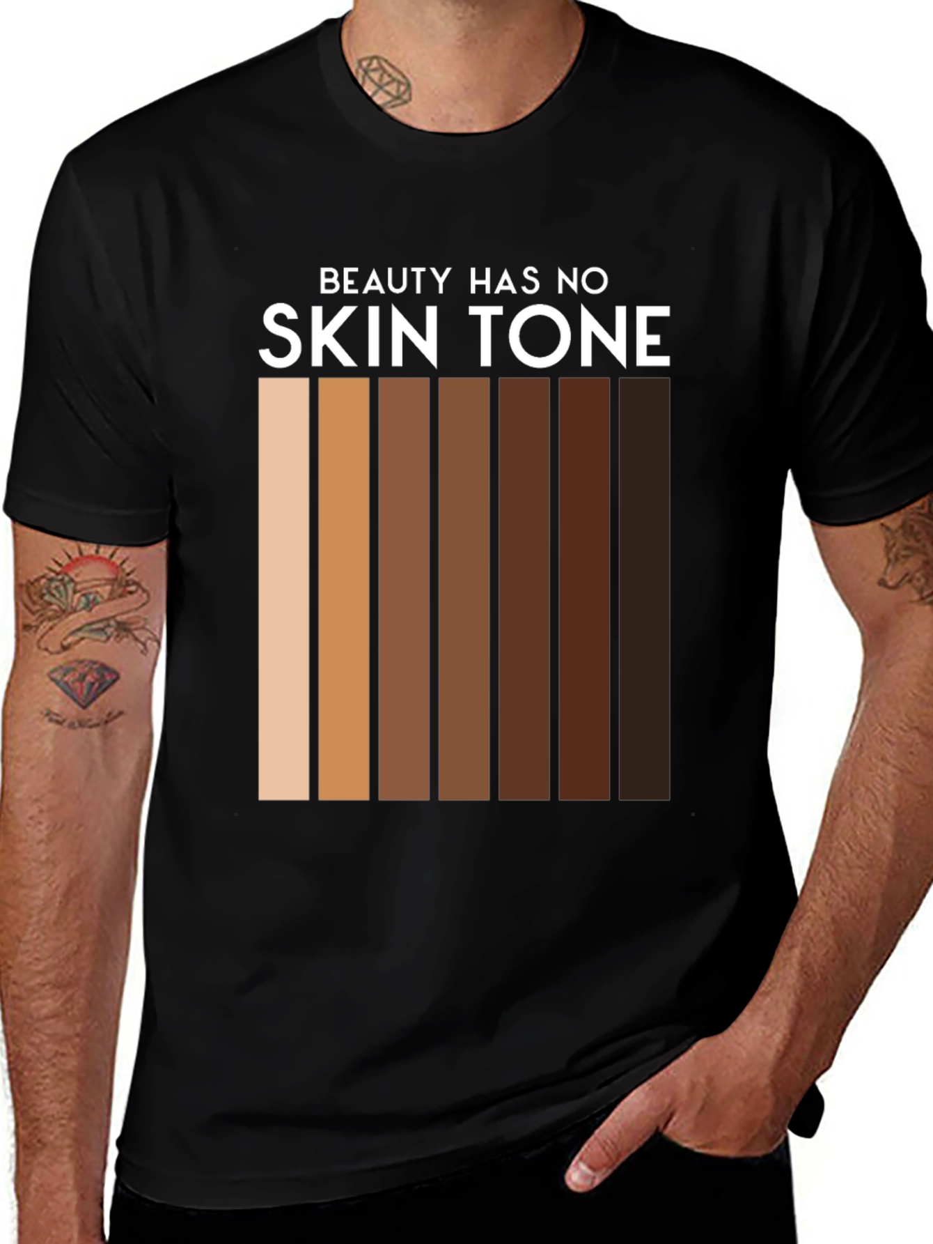 Beauty Has No Skin Tone T-Shirt