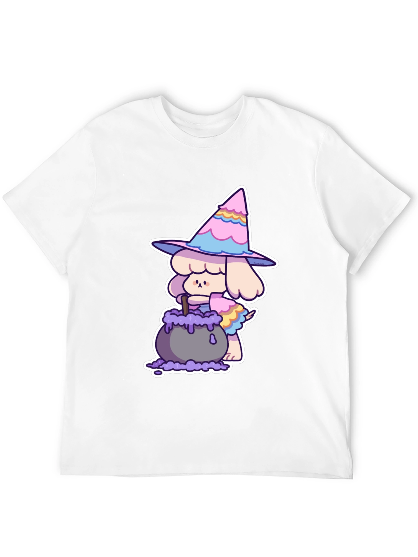 Whimsical Witch Dog T-Shirt