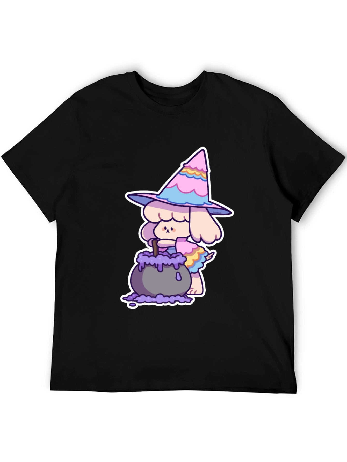 Whimsical Witch Dog T-Shirt