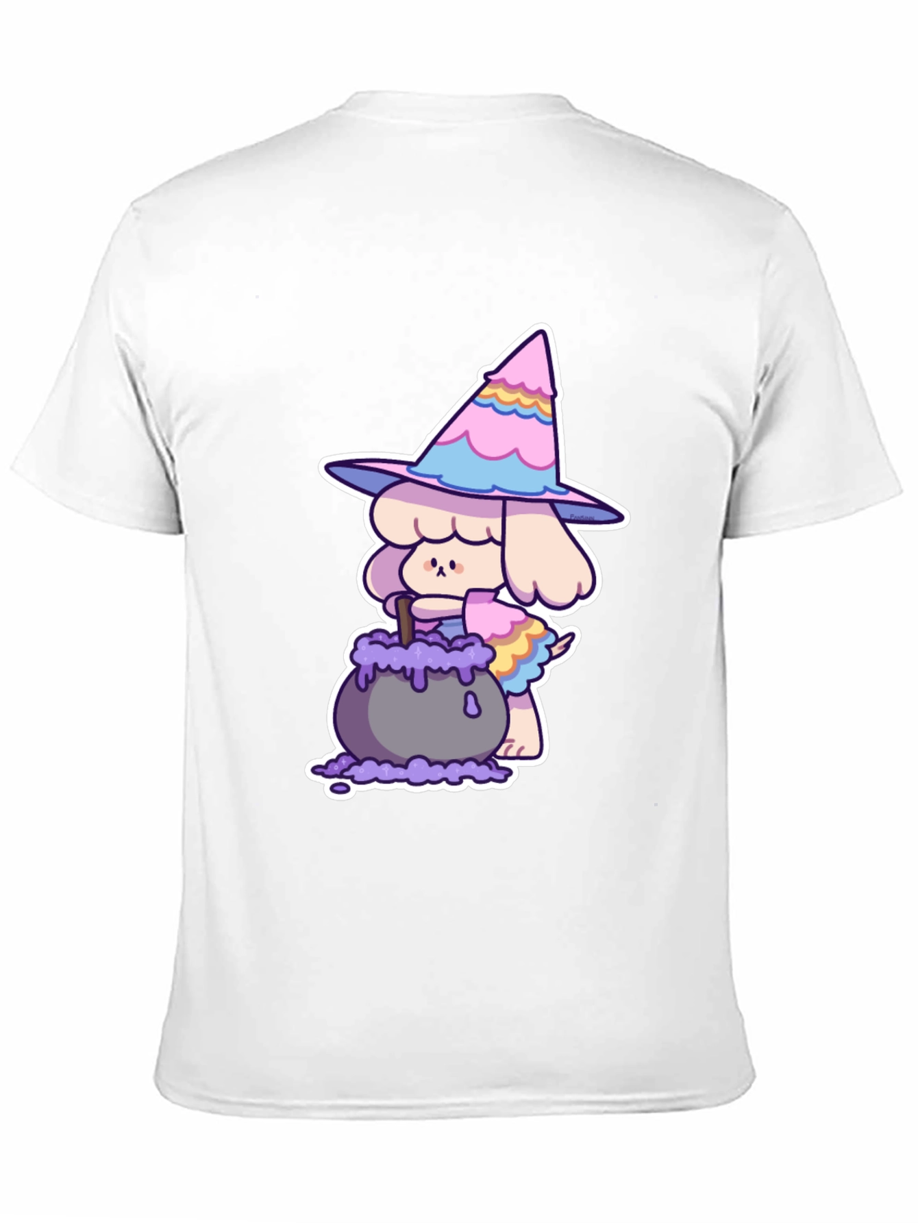 Whimsical Witch Dog T-Shirt