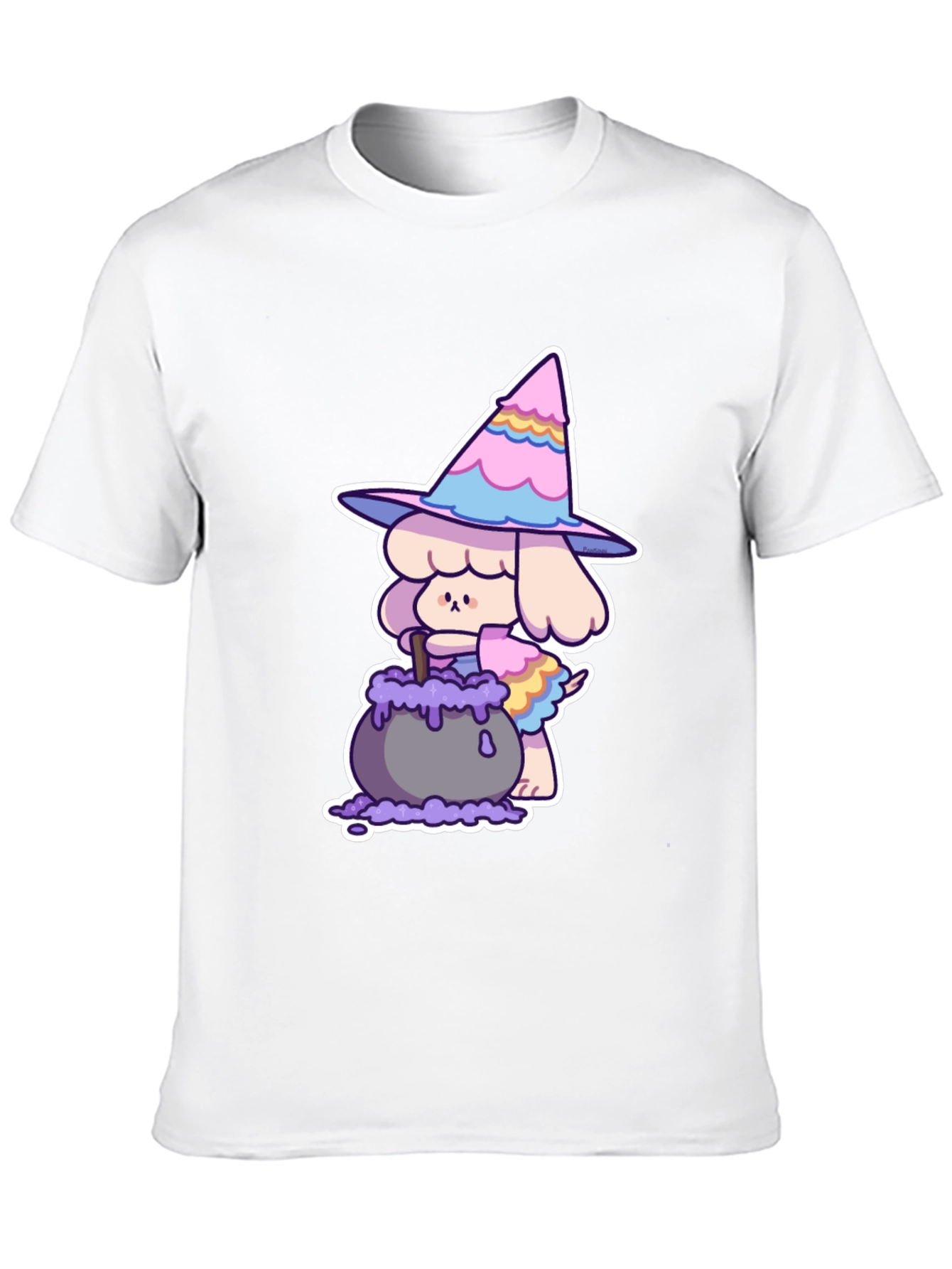 Whimsical Witch Dog T-Shirt