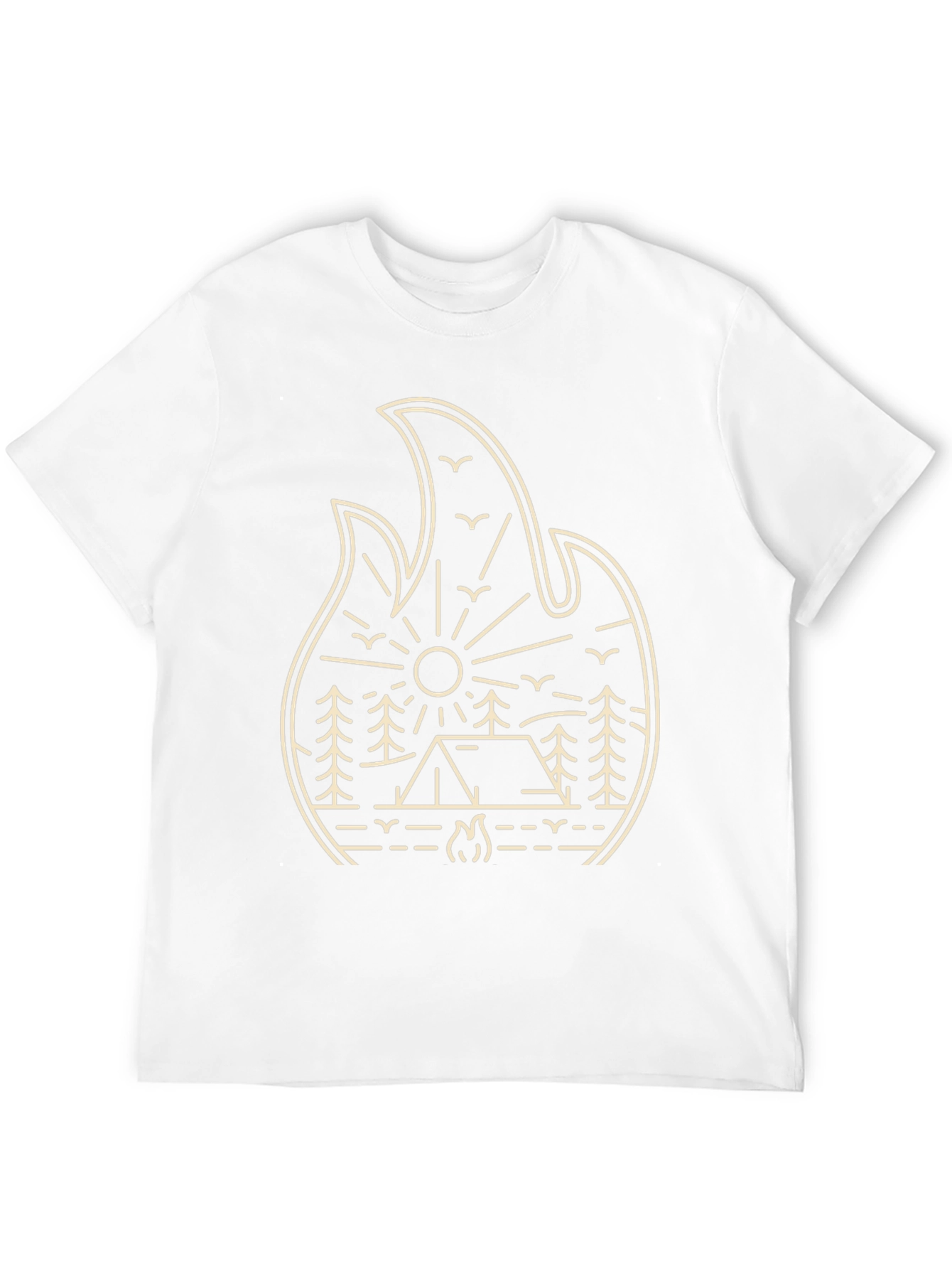 Camping Graphic Tee - Nature Adventure Shirt