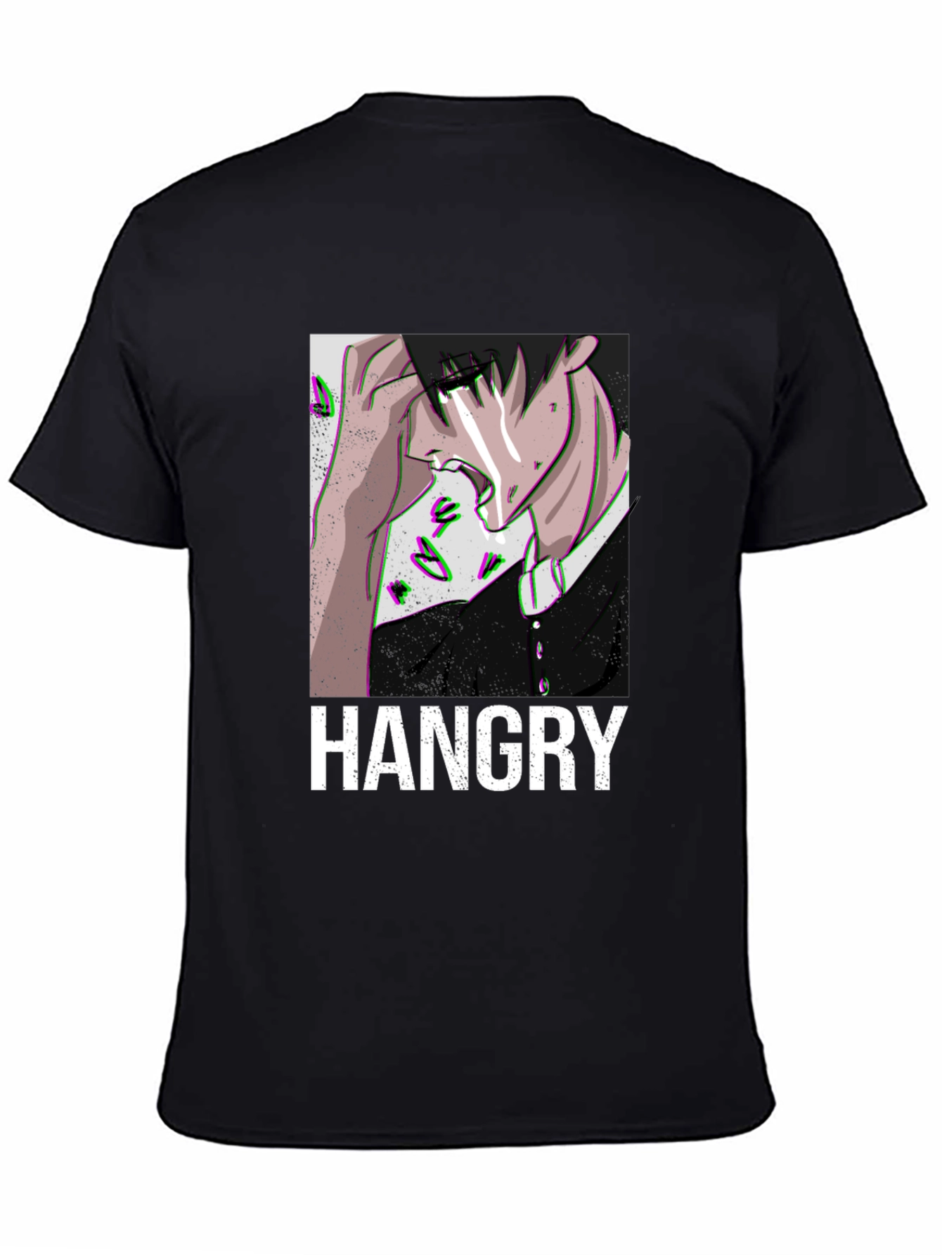 Hangry Anime T-Shirt - Comfort & Style