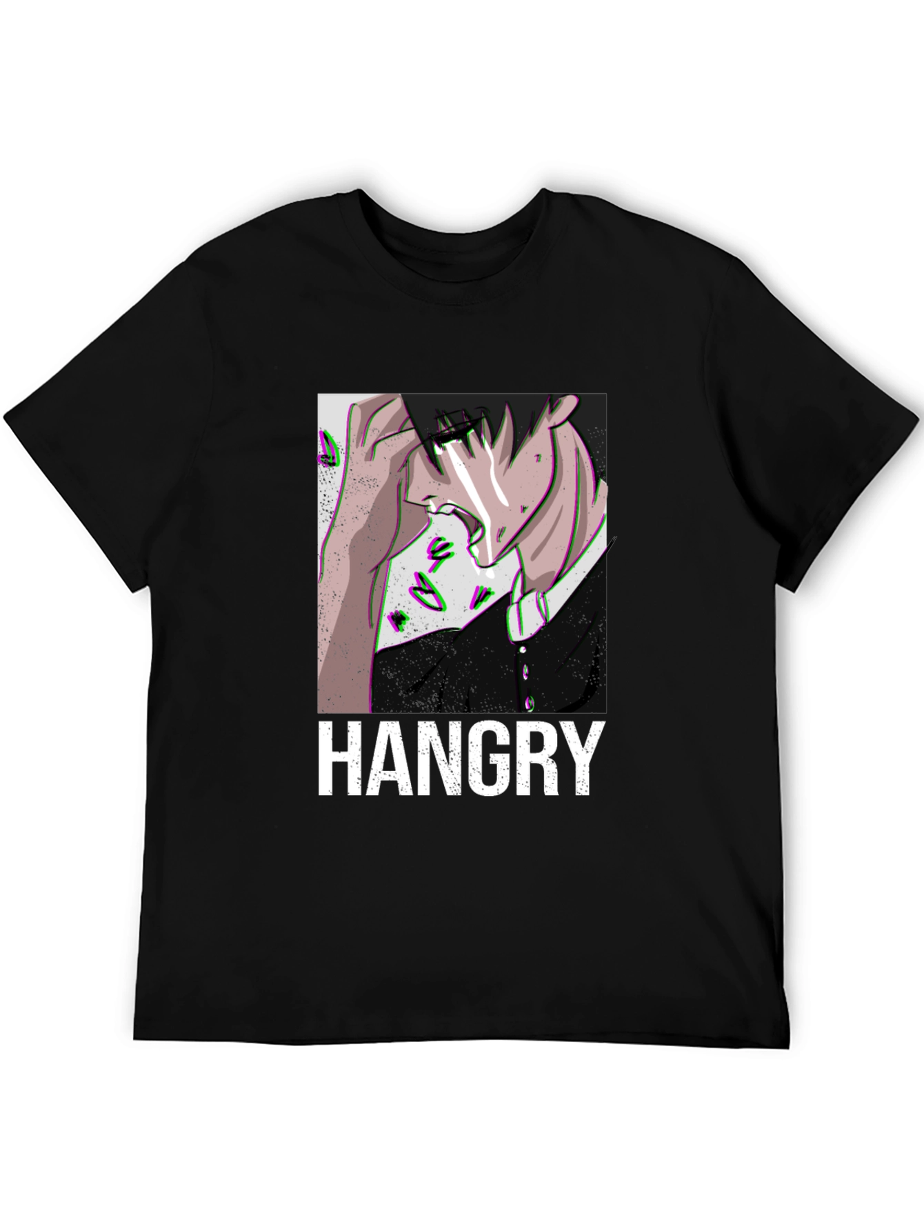 Hangry Anime T-Shirt - Comfort & Style
