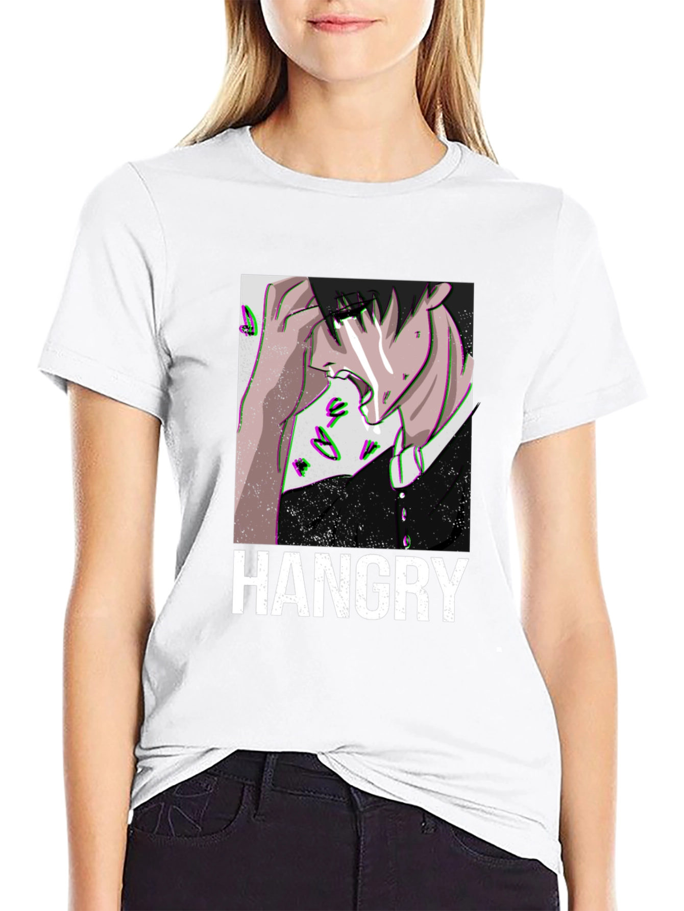 Hangry Anime T-Shirt - Comfort & Style
