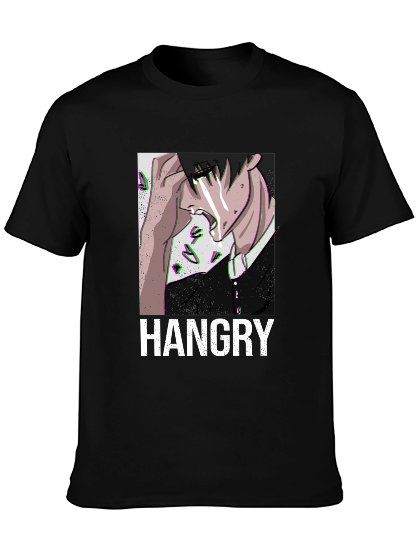 Hangry Anime T-Shirt - Comfort & Style