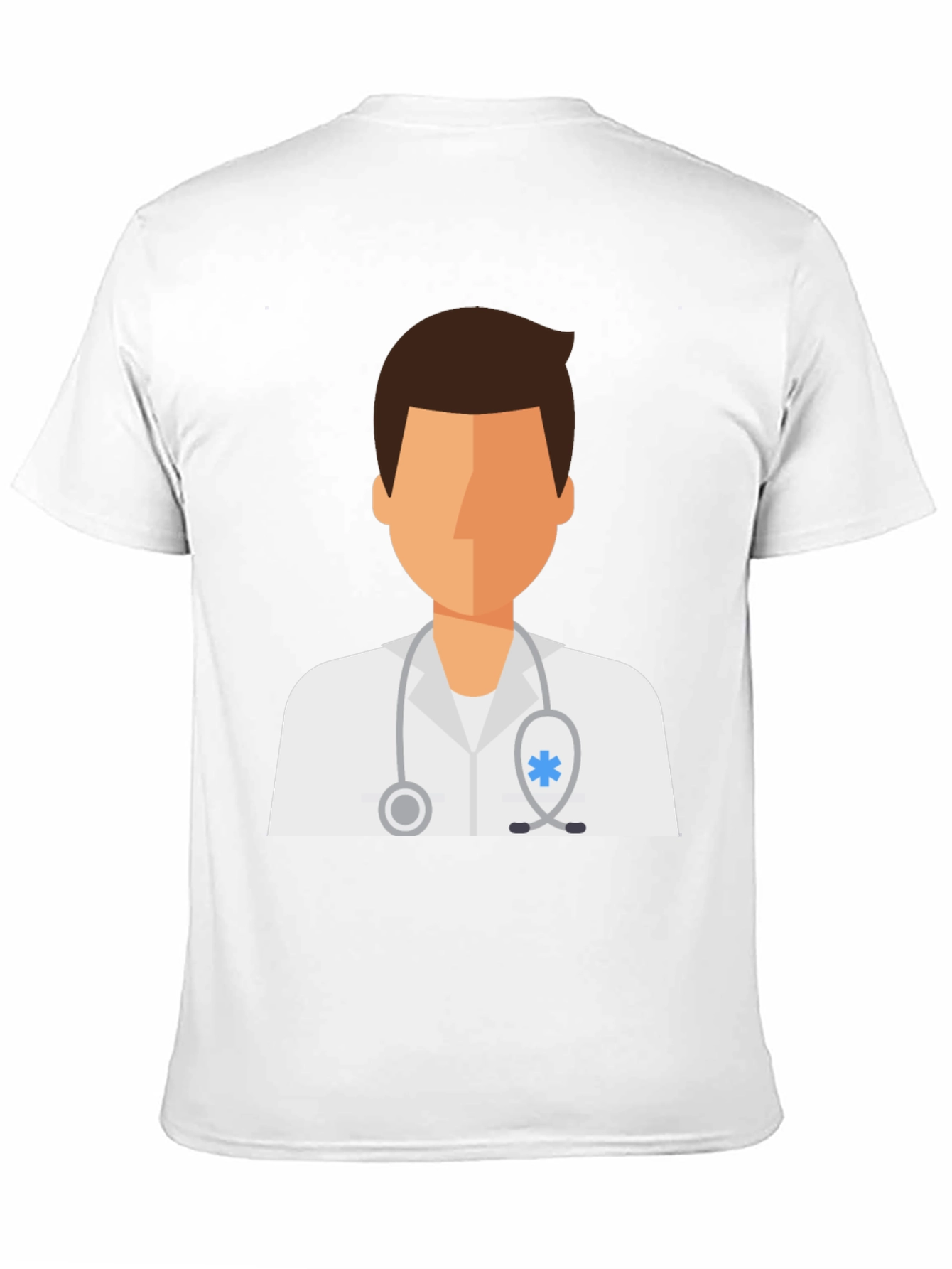 Doctor Graphic Tee - Black Cotton T-Shirt