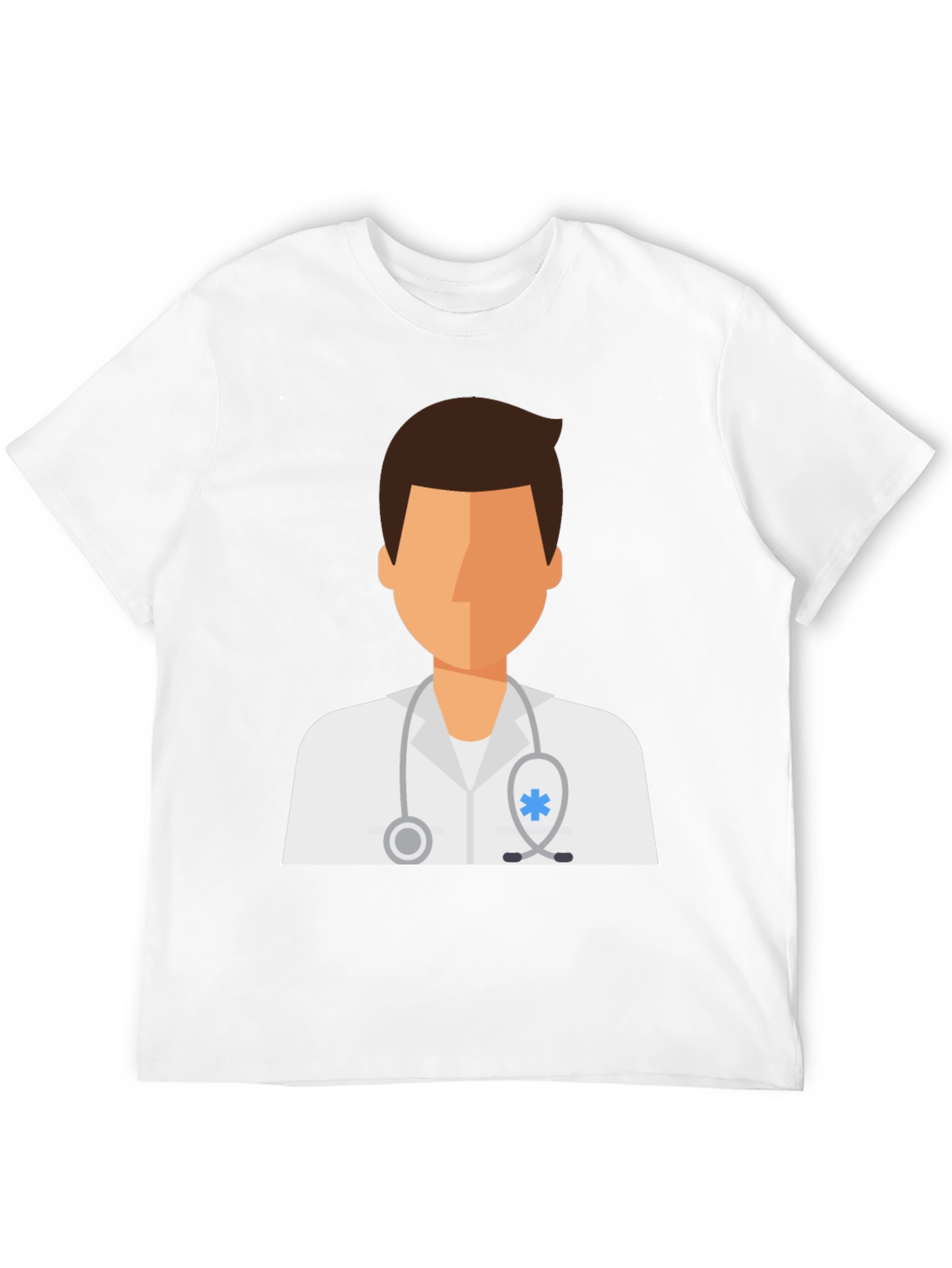 Doctor Graphic Tee - Black Cotton T-Shirt