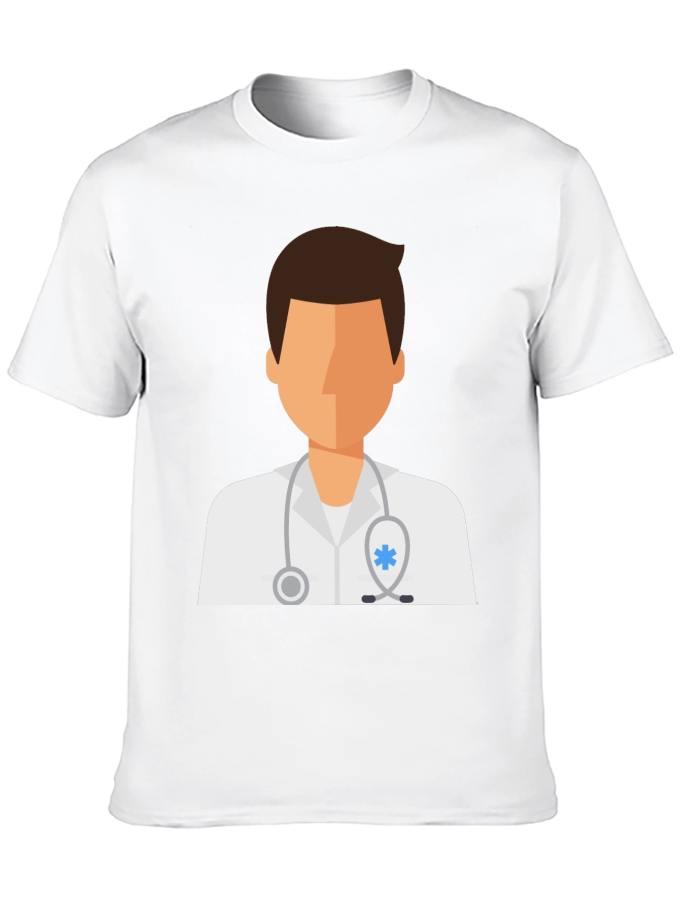 Doctor Graphic Tee - Black Cotton T-Shirt