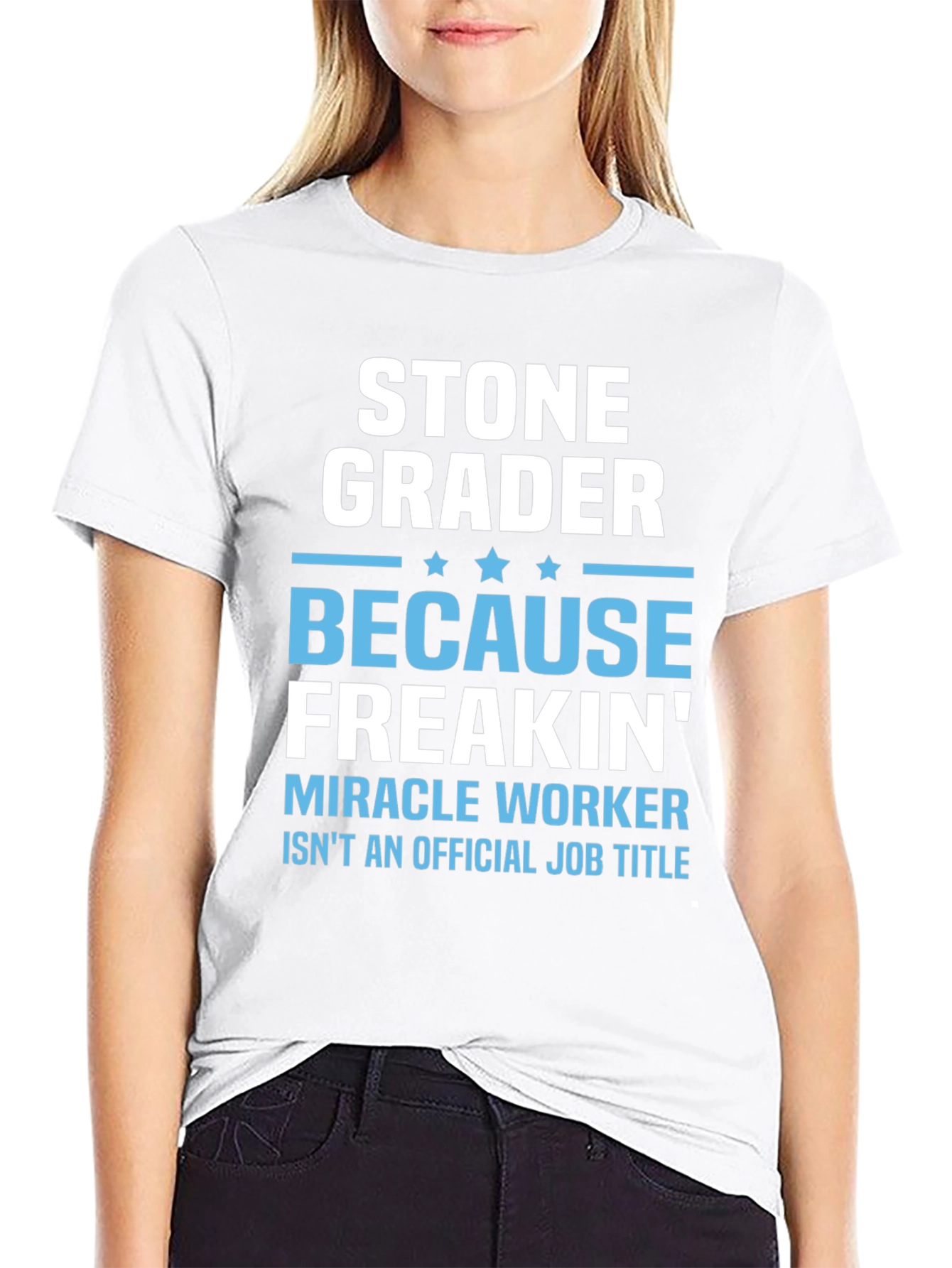 Stone Grader Funny Job Title T-Shirt