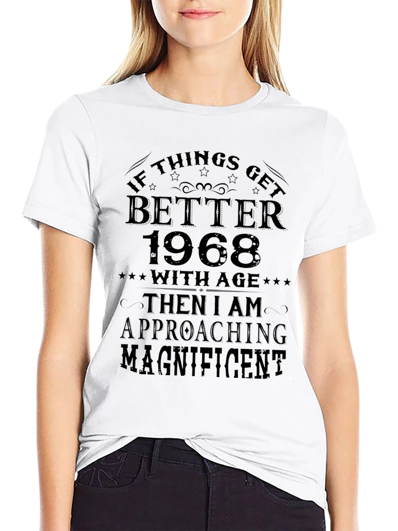 Better With Age 1968 Black T-Shirt