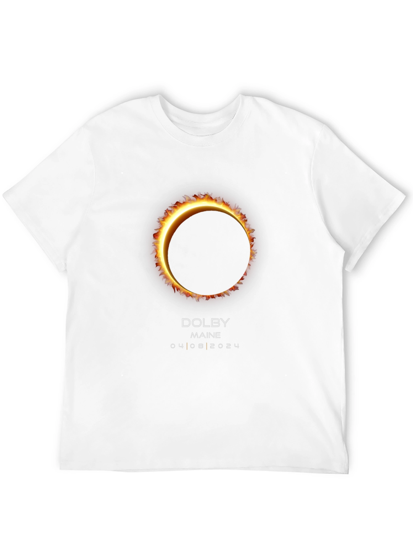 Dolby Maine Total Eclipse April 8 2024 T-Shirt