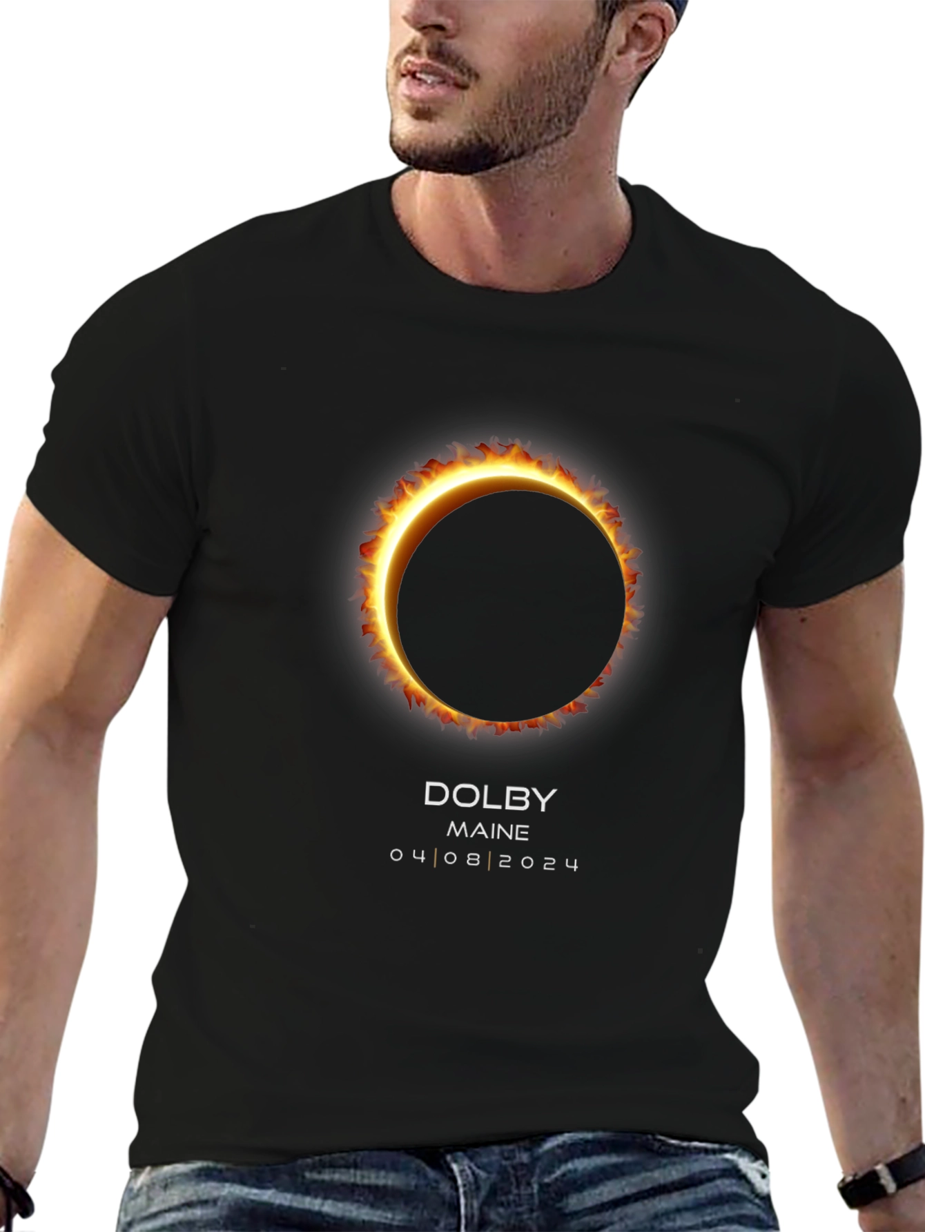 Dolby Maine Total Eclipse April 8 2024 T-Shirt