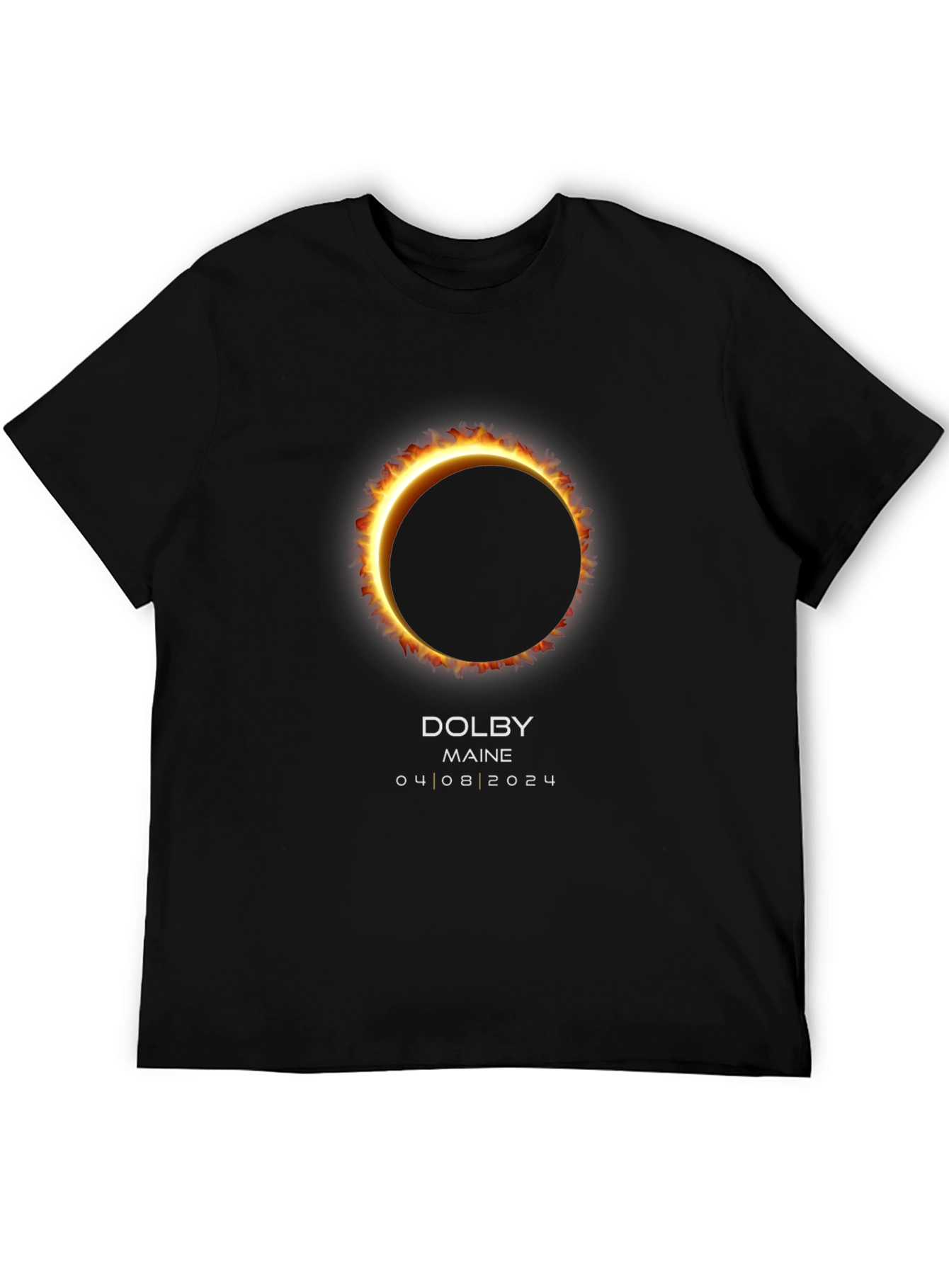 Dolby Maine Total Eclipse April 8 2024 T-Shirt