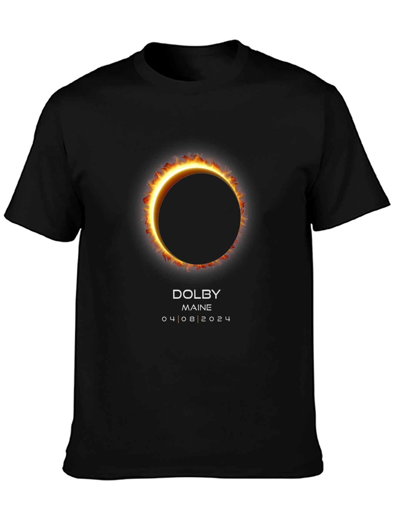 Dolby Maine Total Eclipse April 8 2024 T-Shirt