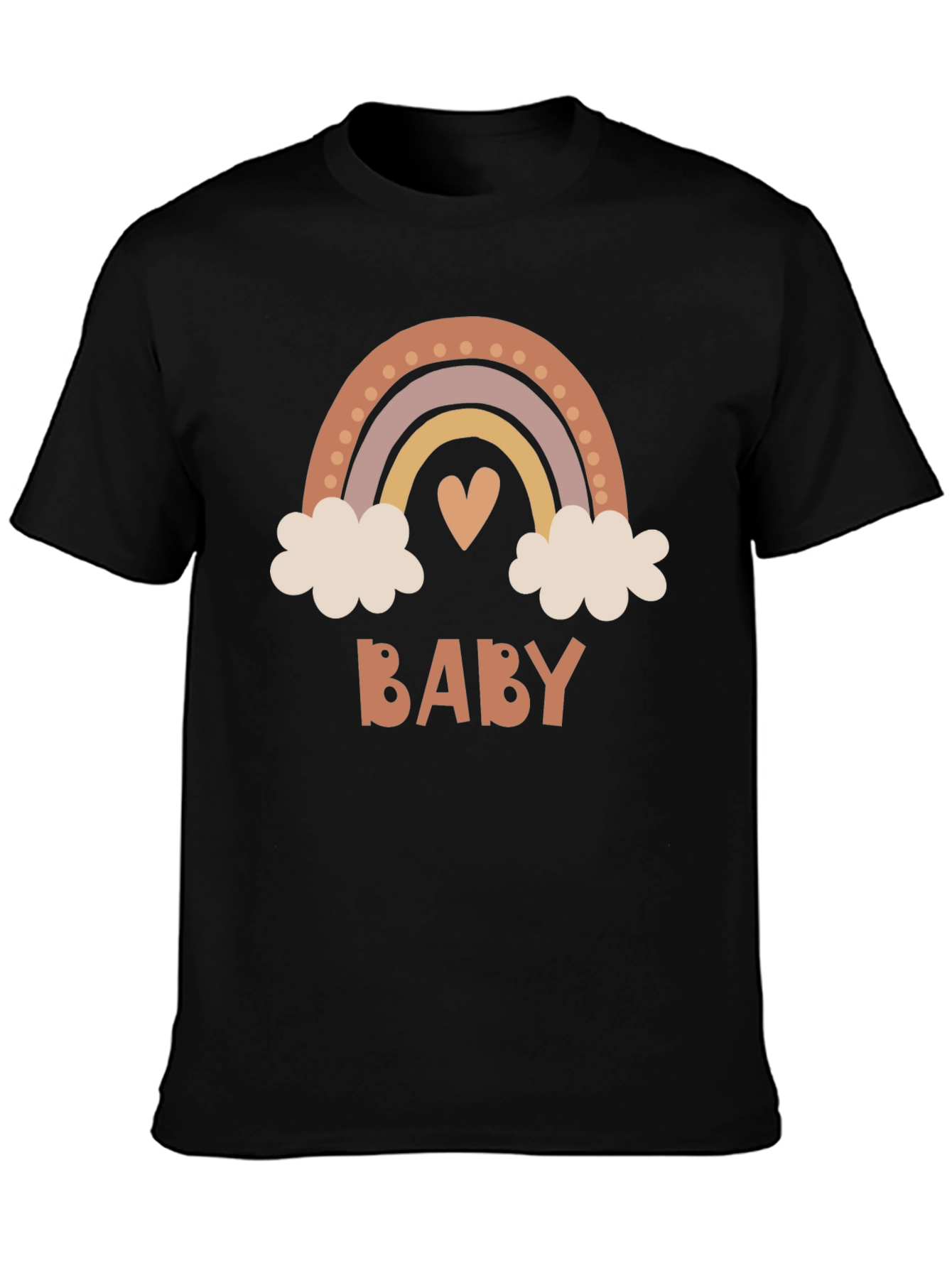 Boho Baby Rainbow Graphic Tee