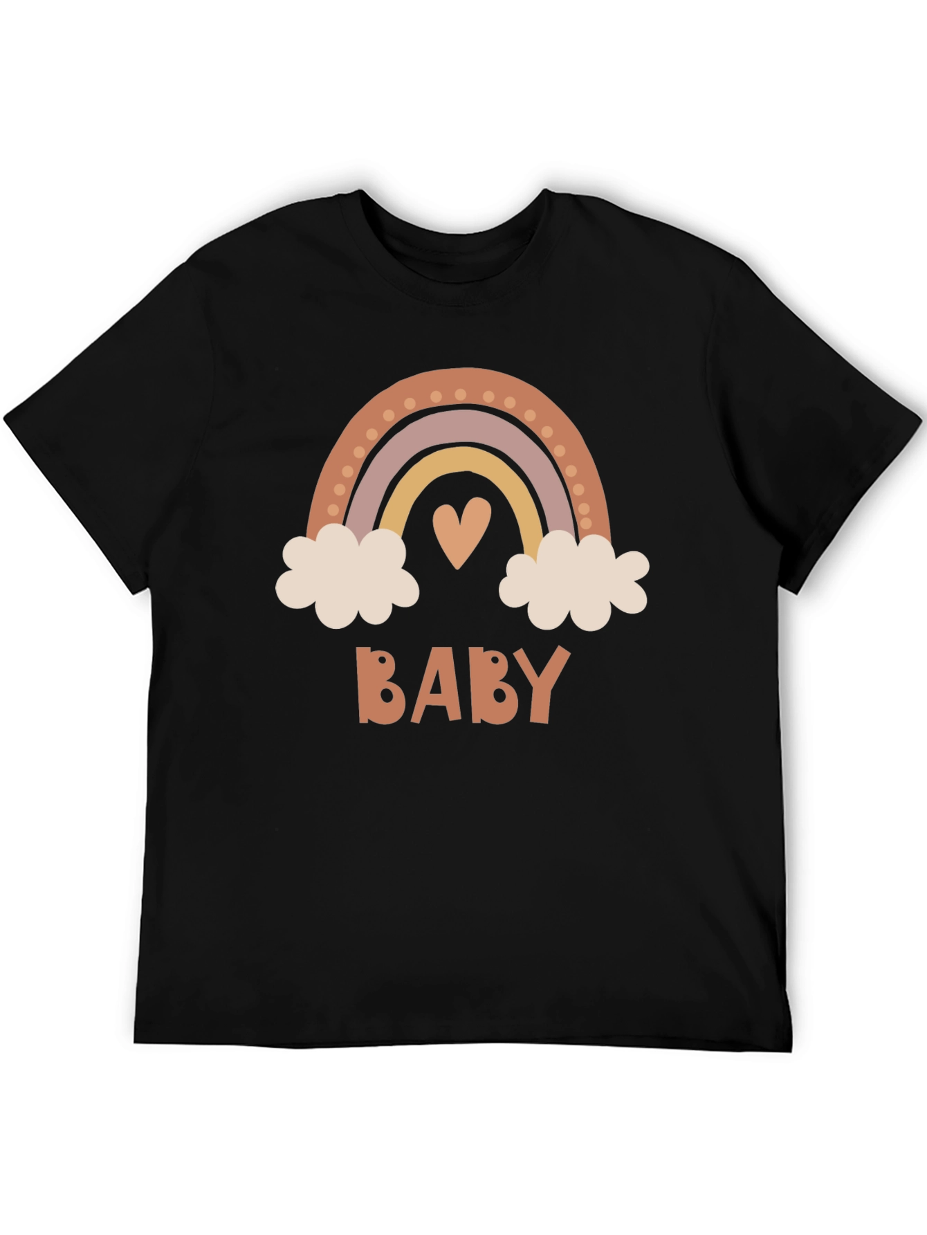 Boho Baby Rainbow Graphic Tee