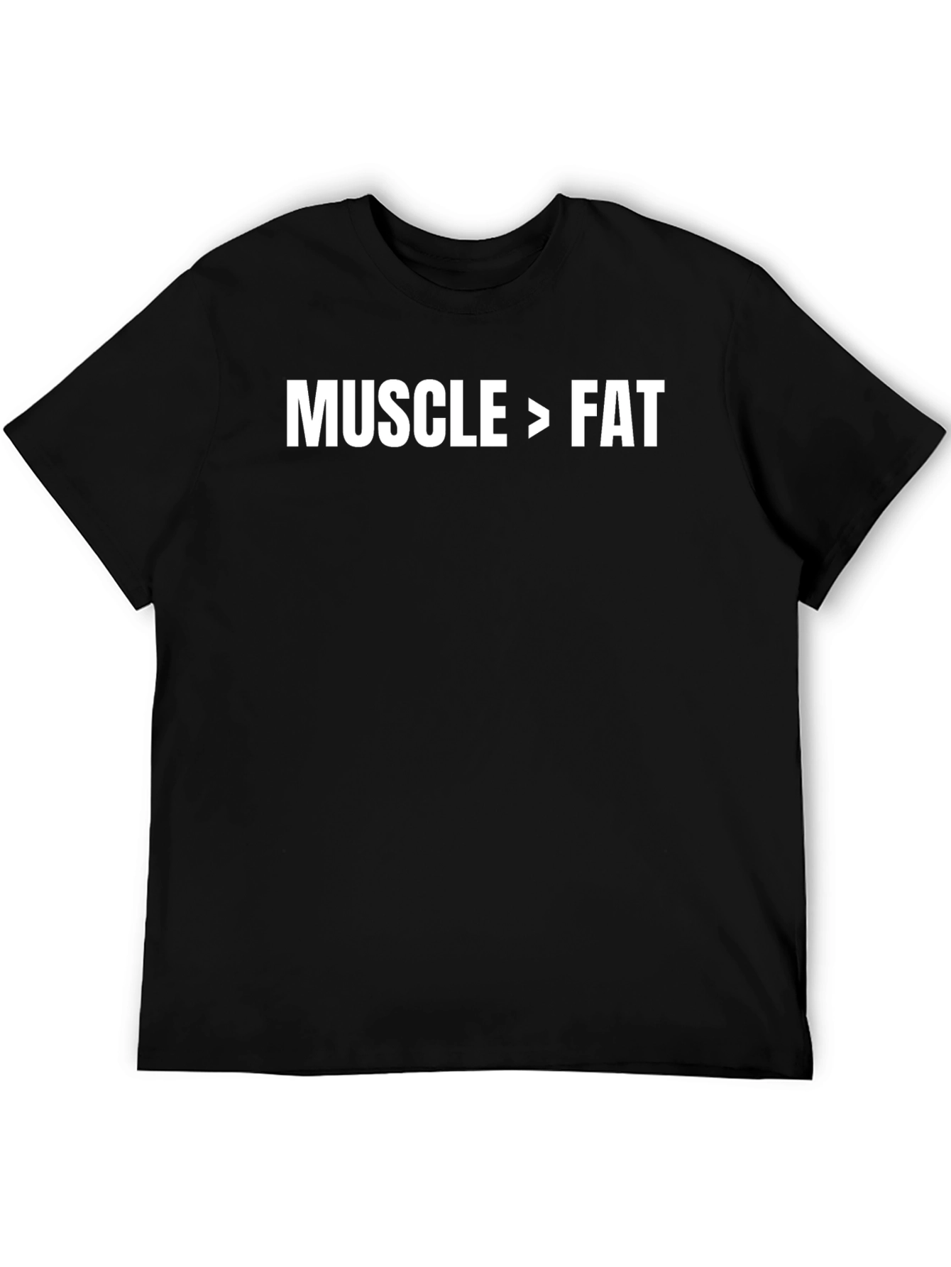 Muscle Over Fat T-Shirt - Motivational Fitness Tee