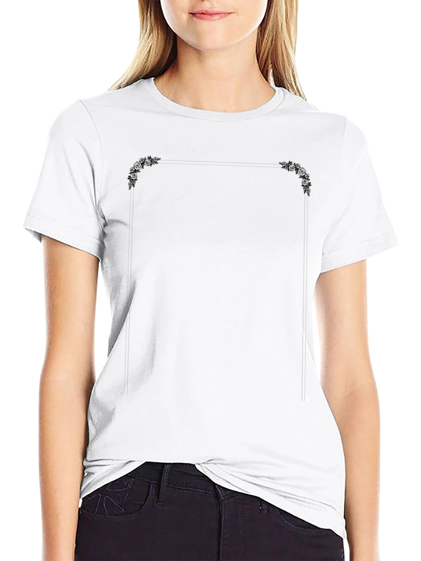 Mens Black Graphic Tee - Stylish Casual Wear