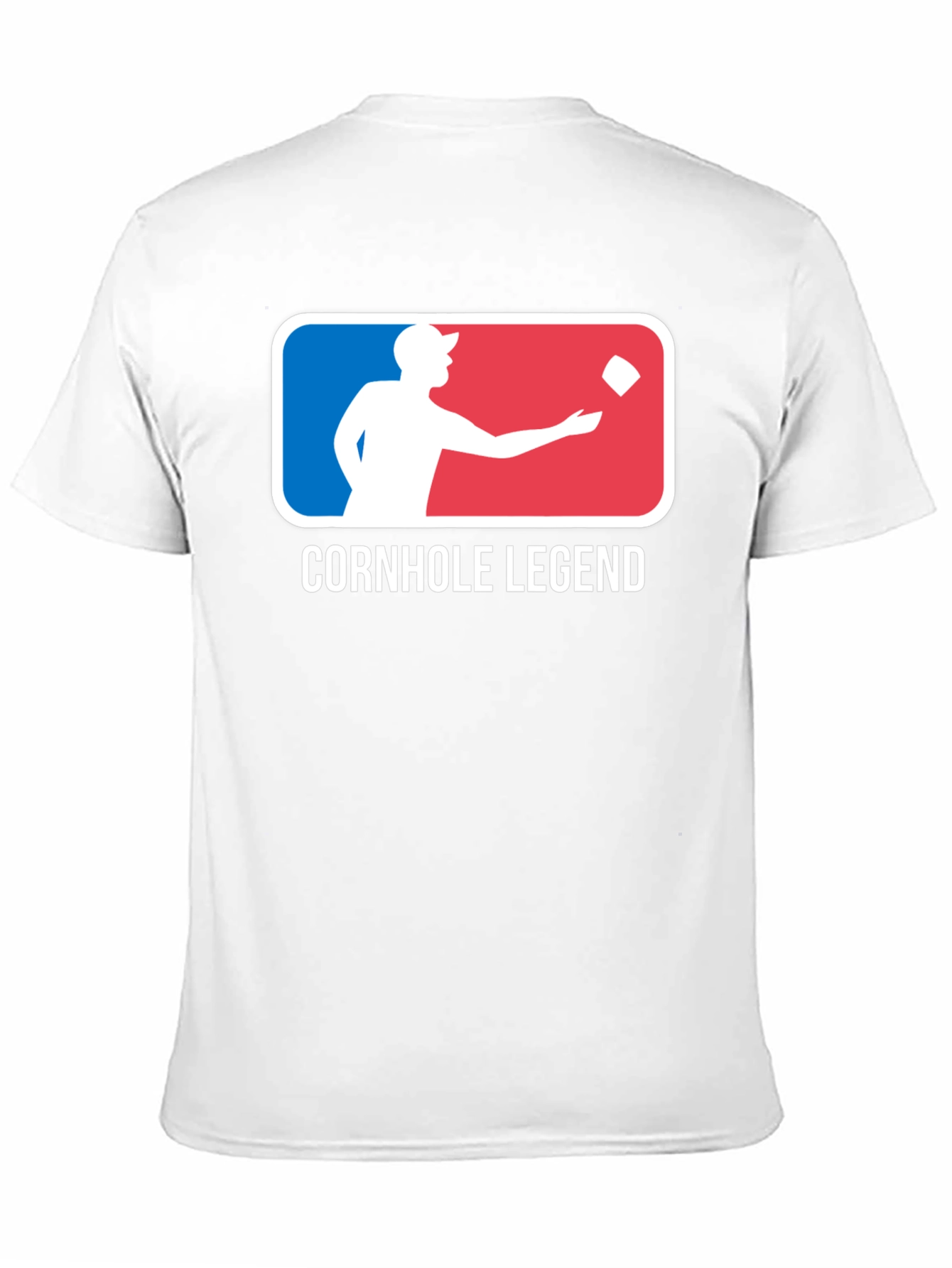 Cornhole Legend Black Graphic Tee
