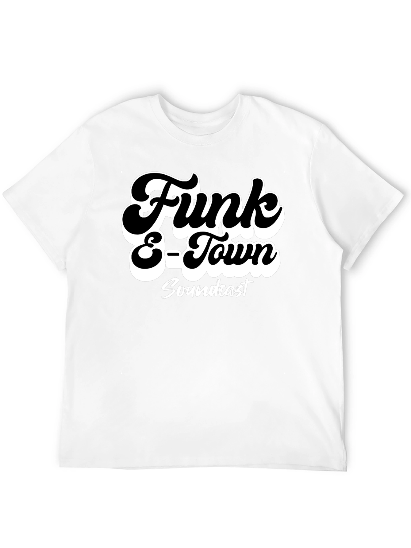 Funk E-Town Soundcast Black Graphic T-Shirt
