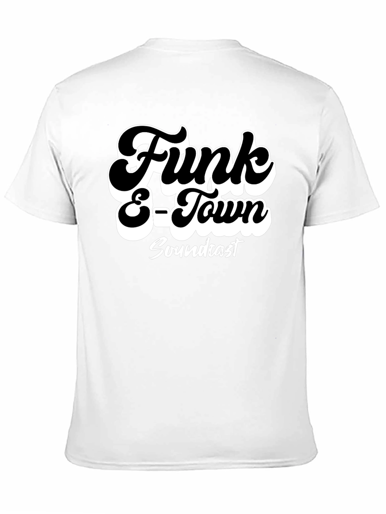 Funk E-Town Soundcast Black Graphic T-Shirt