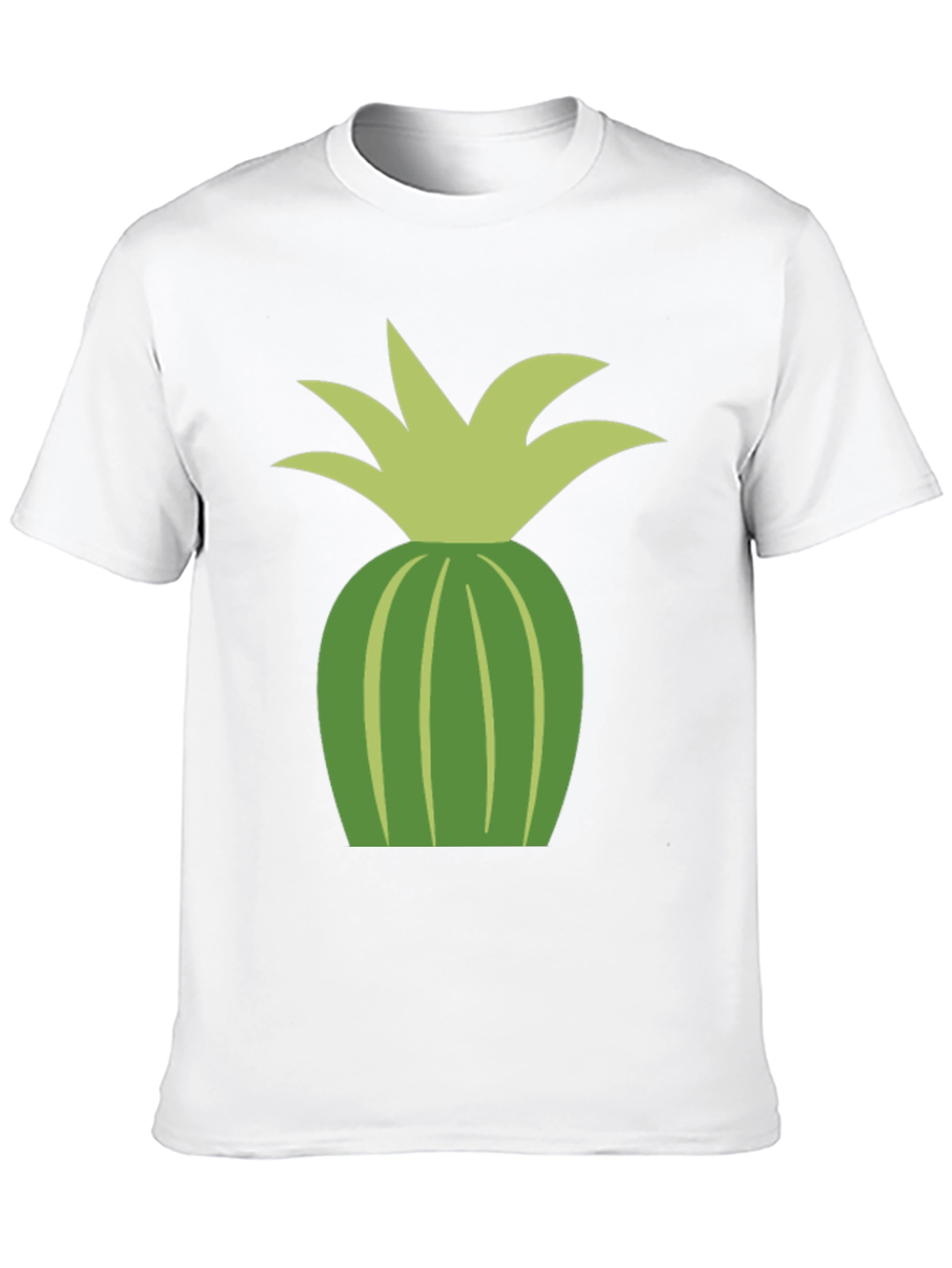 Pineapple Graphic Tee - Casual Black T-Shirt