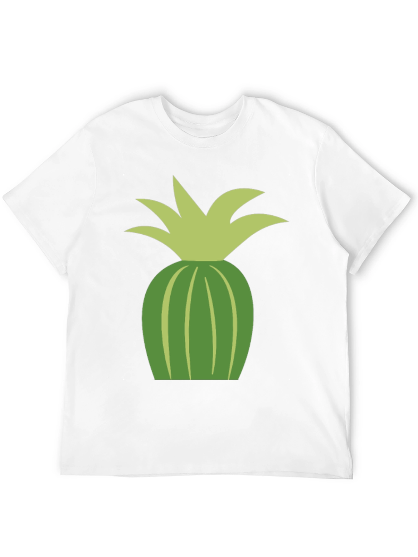 Pineapple Graphic Tee - Casual Black T-Shirt