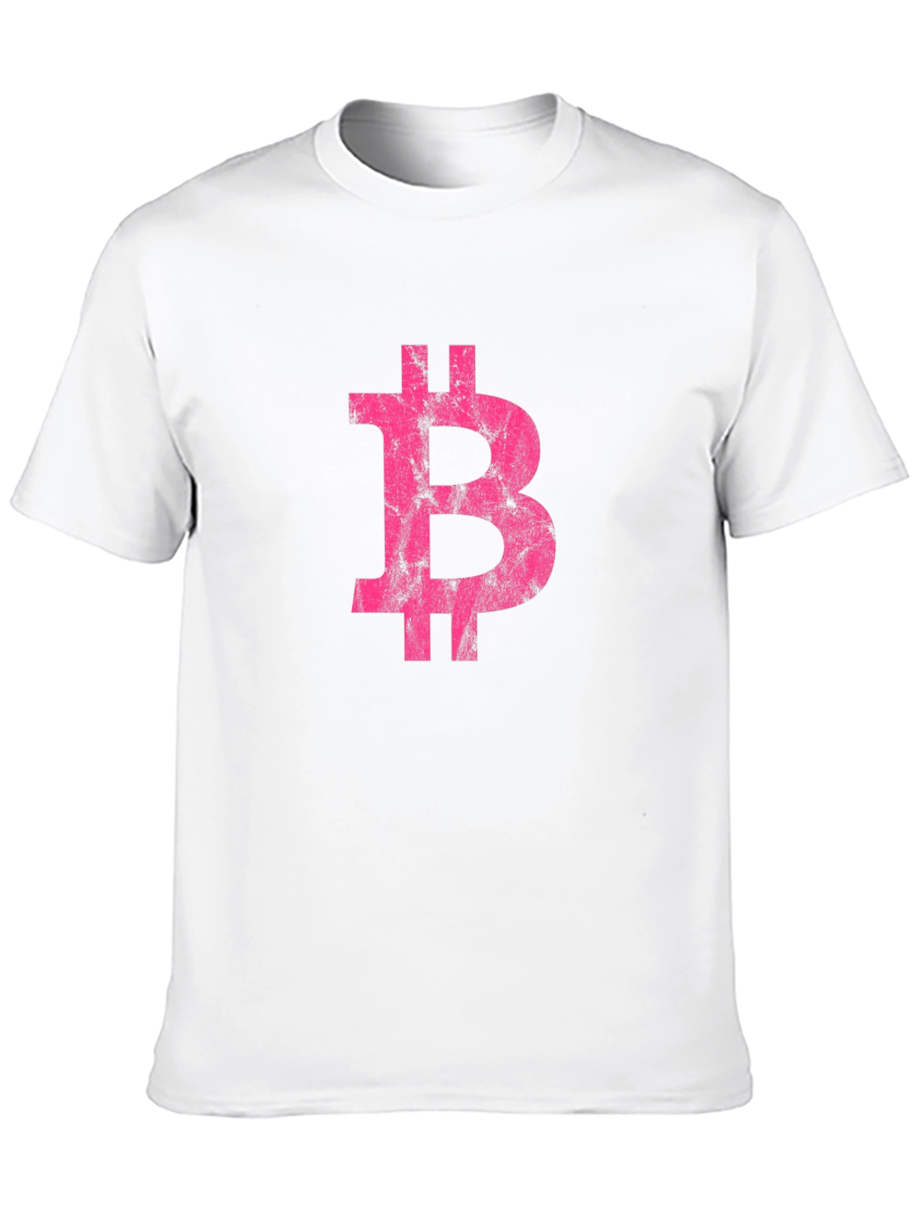 Bitcoin Distressed Logo T-Shirt