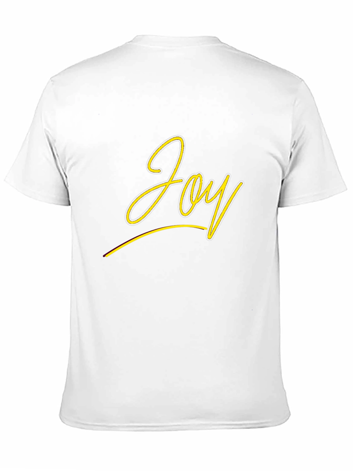 Joy Graphic Tee - Black Cotton Blend