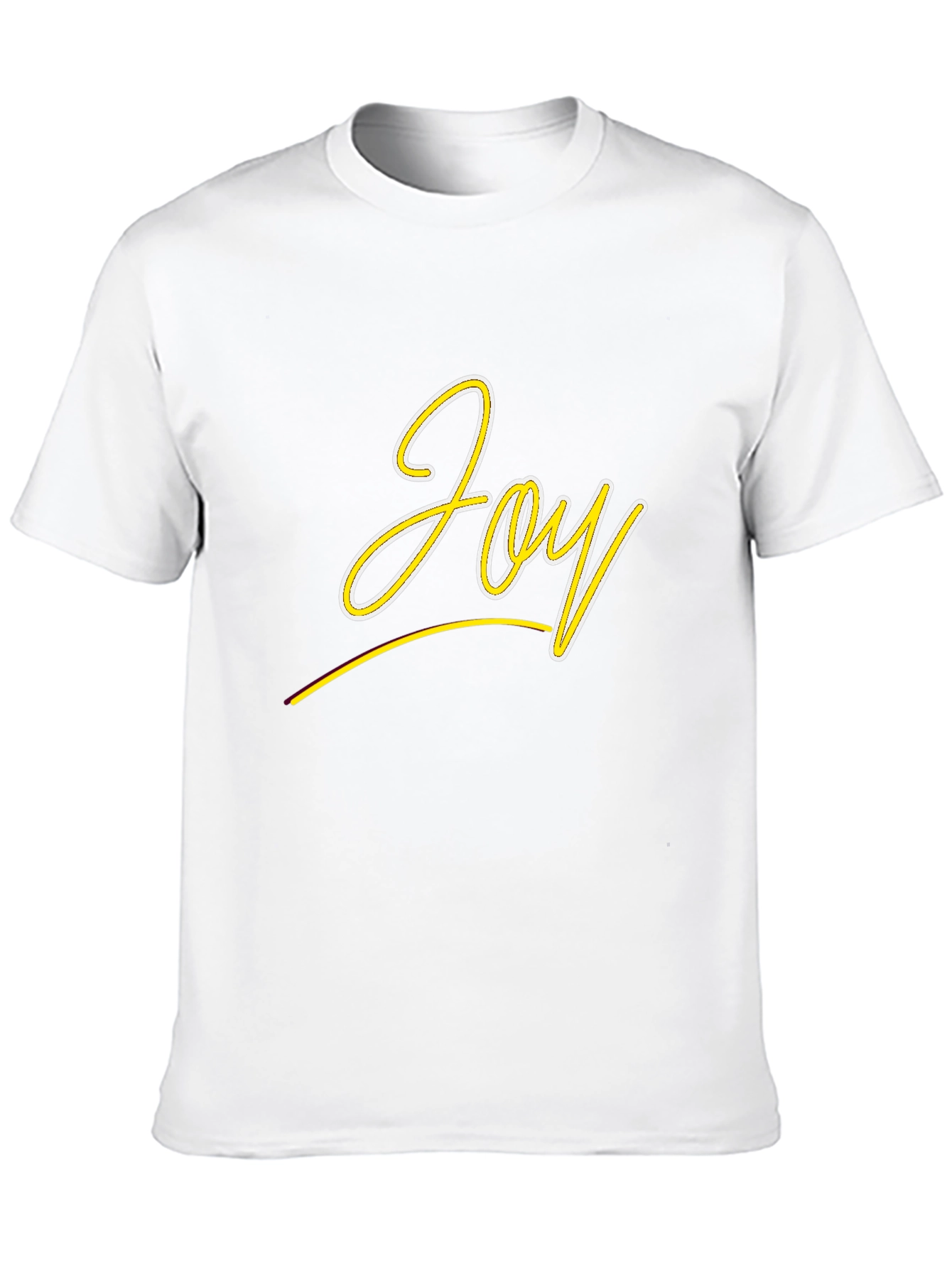 Joy Graphic Tee - Black Cotton Blend