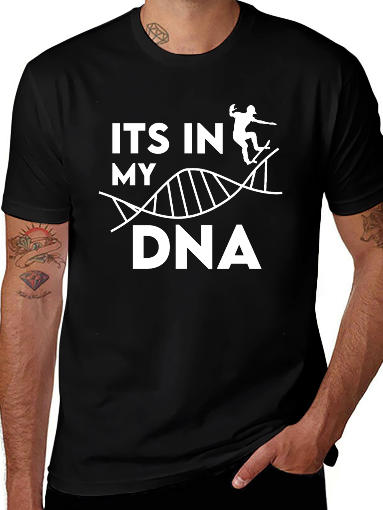 Its In My DNA Skateboarder Tee