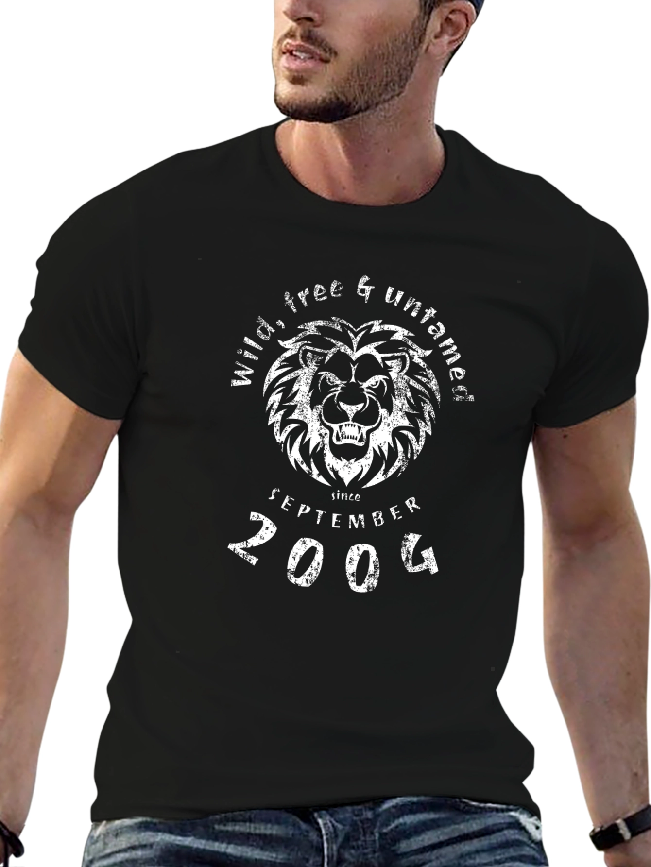 Wild Lion Graphic T-Shirt - September 2004