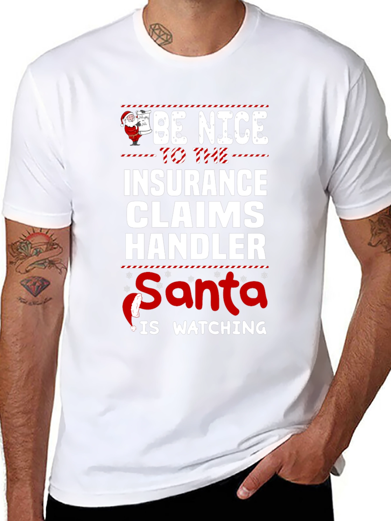 Be Nice to the Insurance Claims Handler T-Shirt