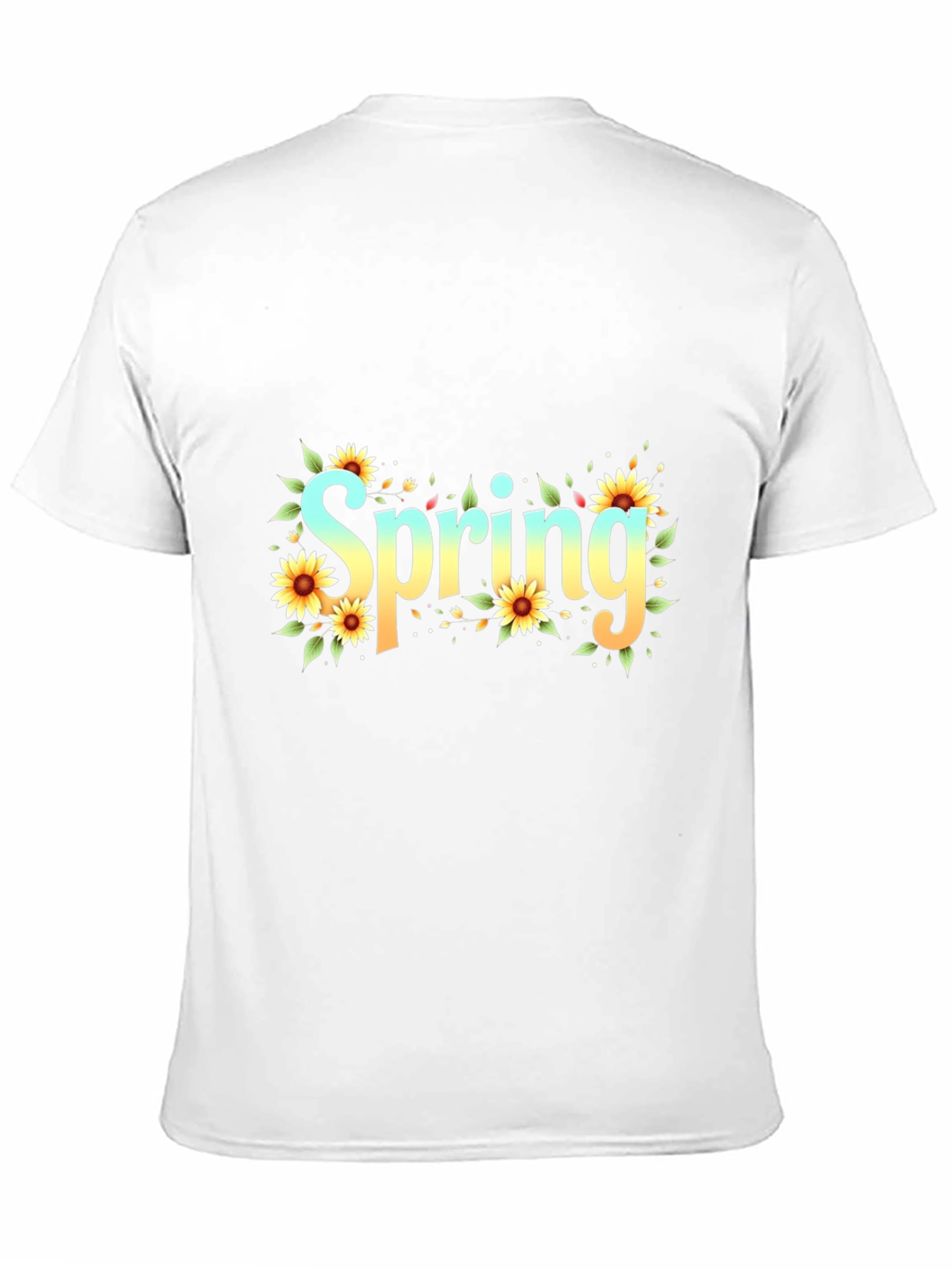 Spring Sunflower Graphic T-Shirt