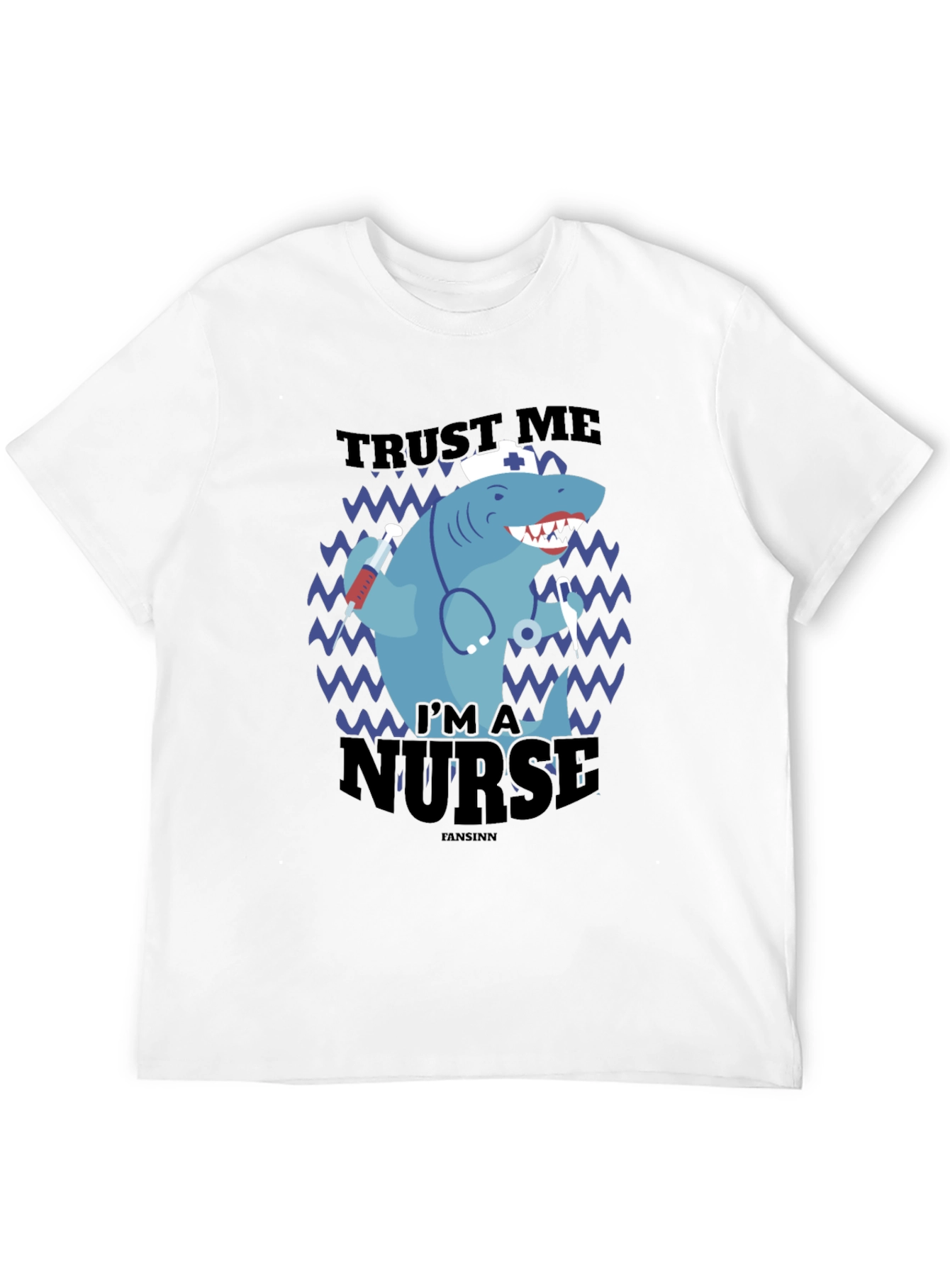 Trust Me Im A Nurse Shark Novelty T-Shirt