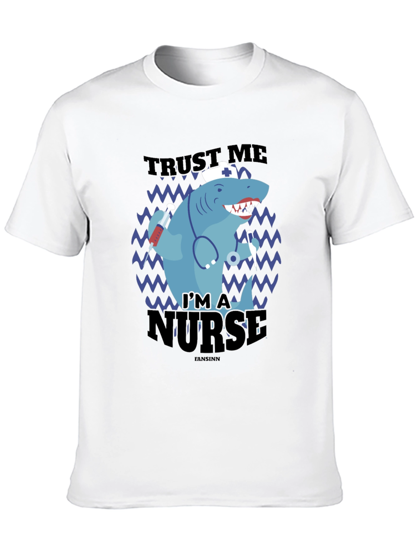 Trust Me Im A Nurse Shark Novelty T-Shirt