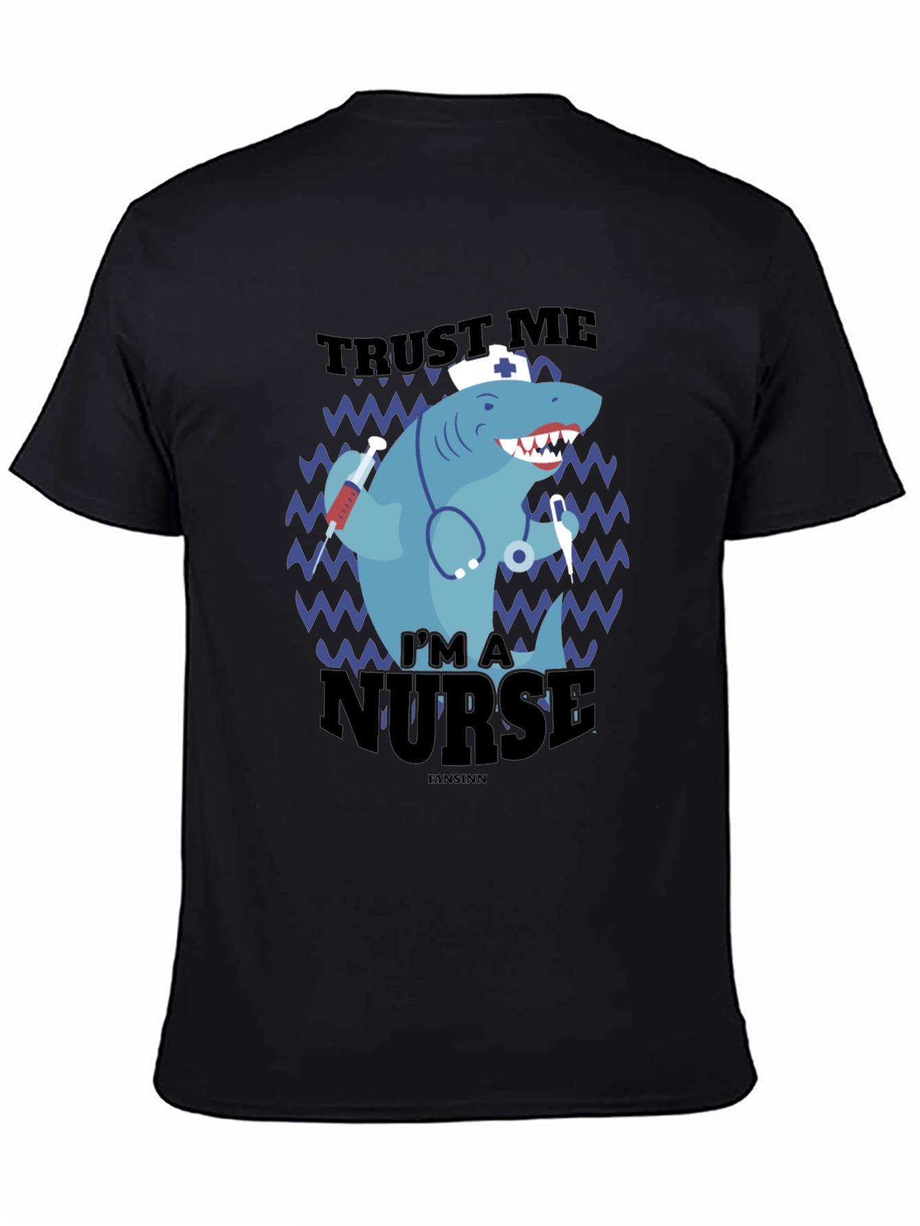 Trust Me Im A Nurse Shark Novelty T-Shirt