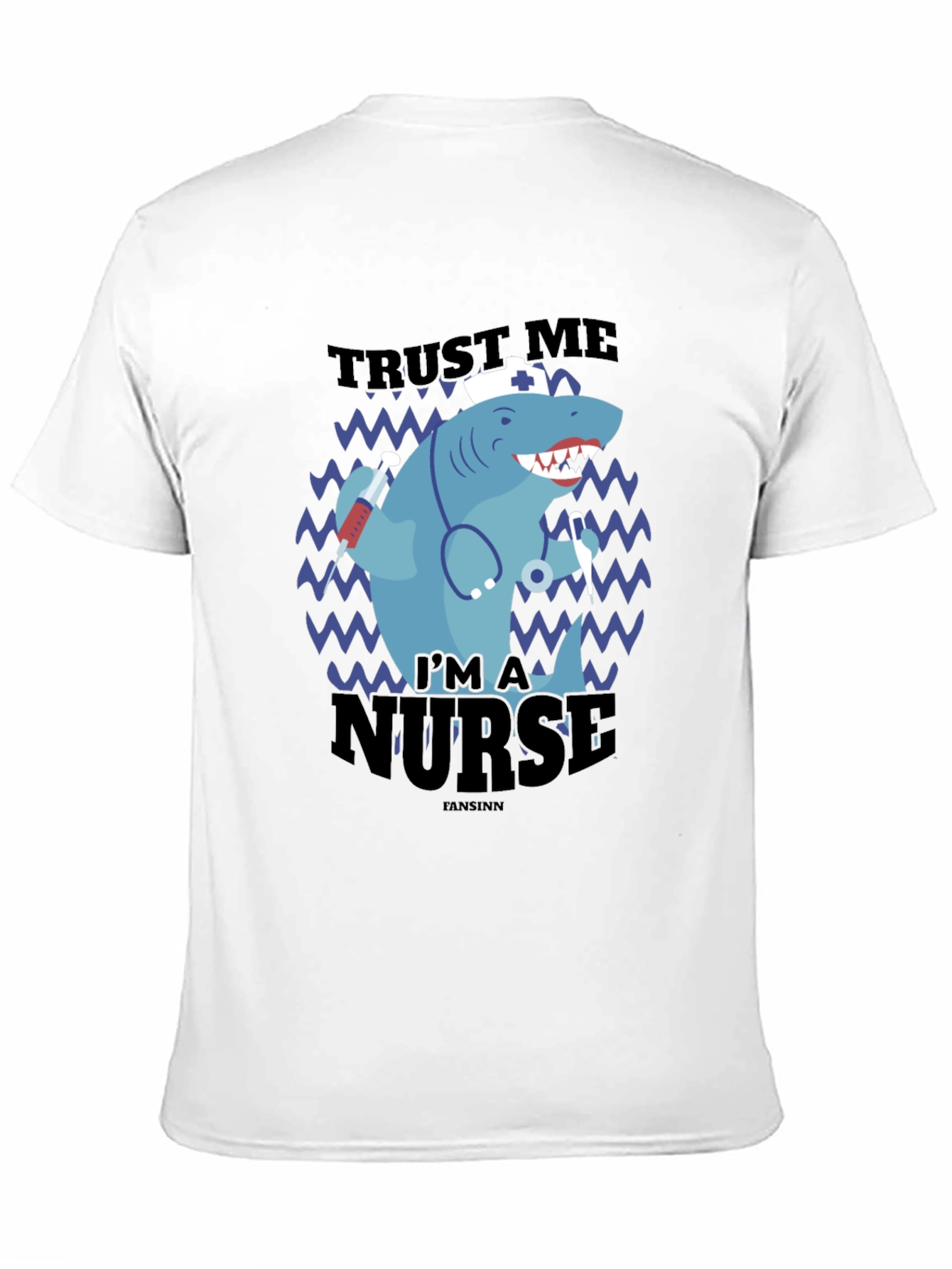Trust Me Im A Nurse Shark Novelty T-Shirt