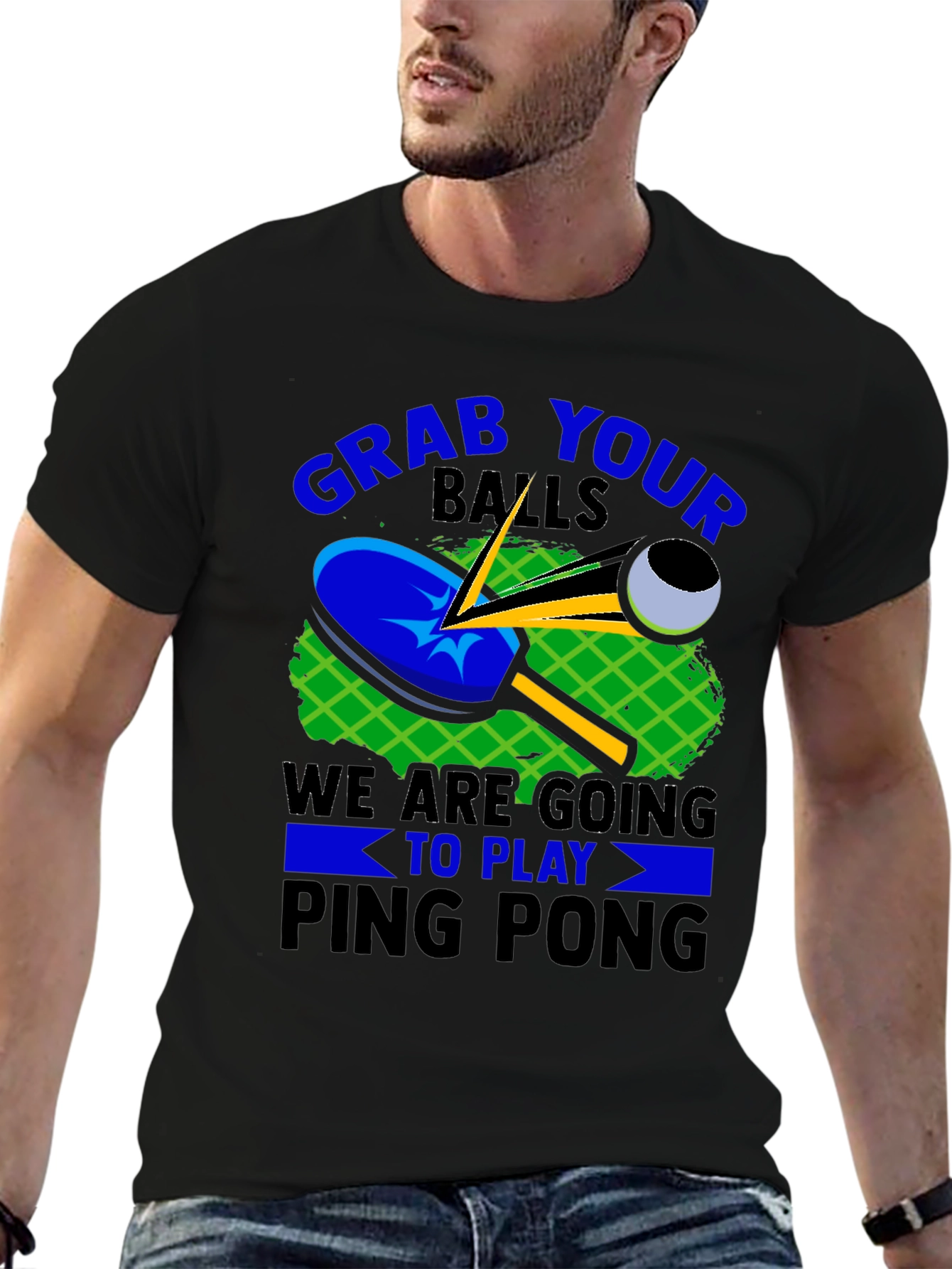 Ping Pong T-Shirt: Grab Your Balls & Play