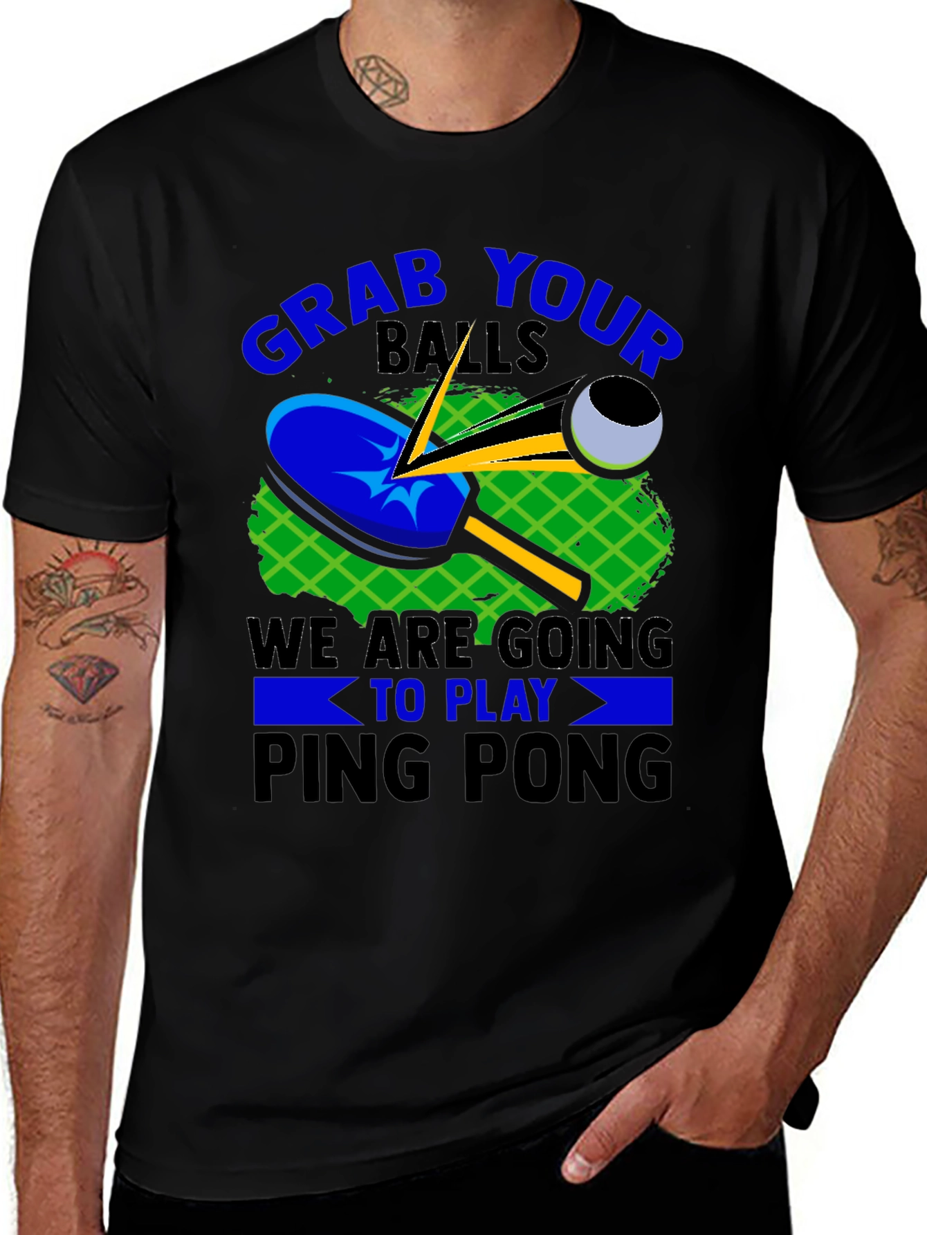 Ping Pong T-Shirt: Grab Your Balls & Play