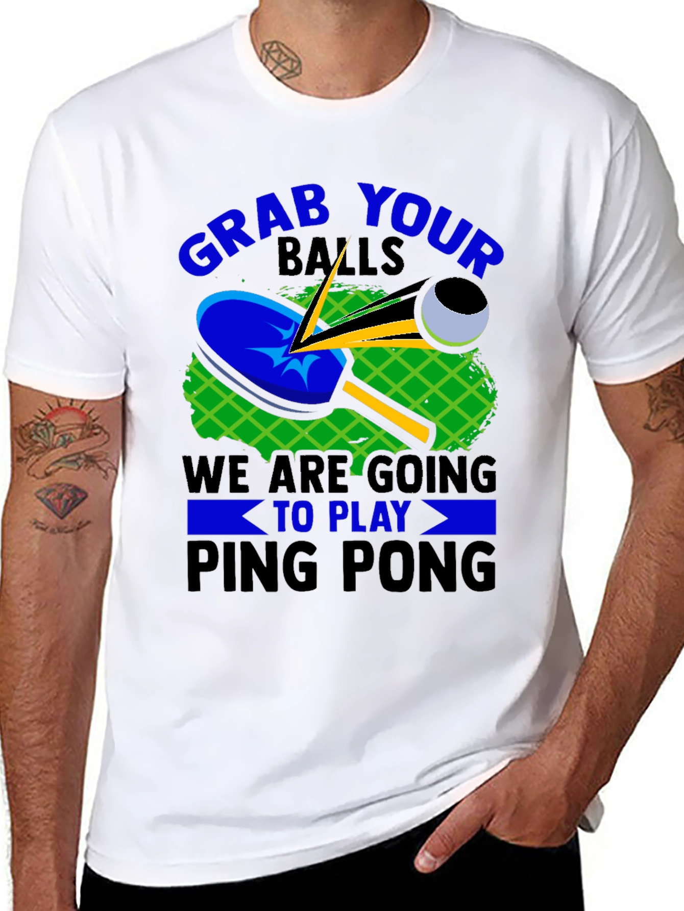 Ping Pong T-Shirt: Grab Your Balls & Play