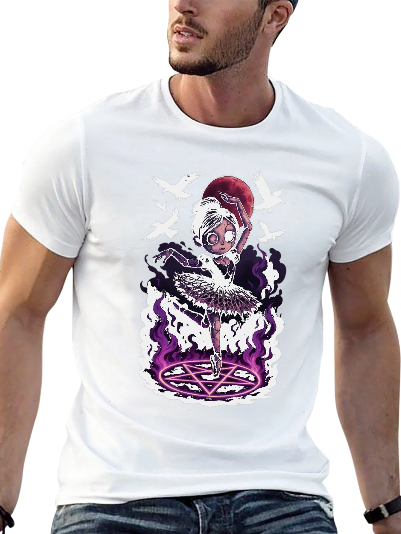 Gothic Ballerina Graphic Tee