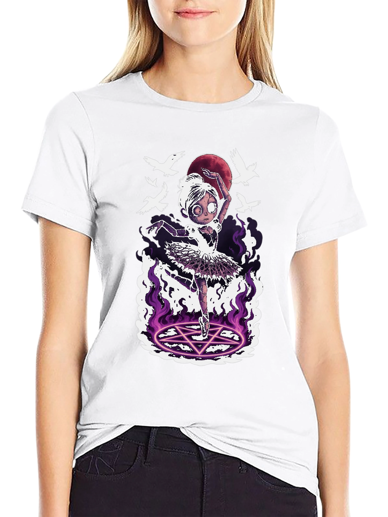 Gothic Ballerina Graphic Tee