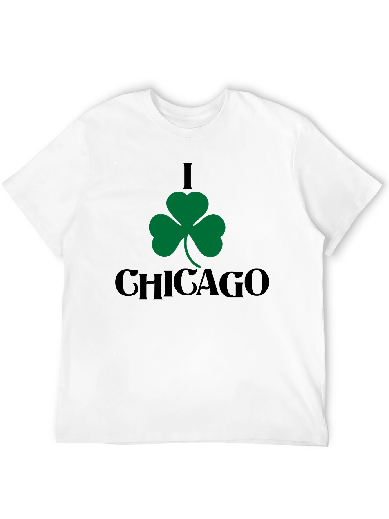 I Shamrock Chicago Black T-Shirt