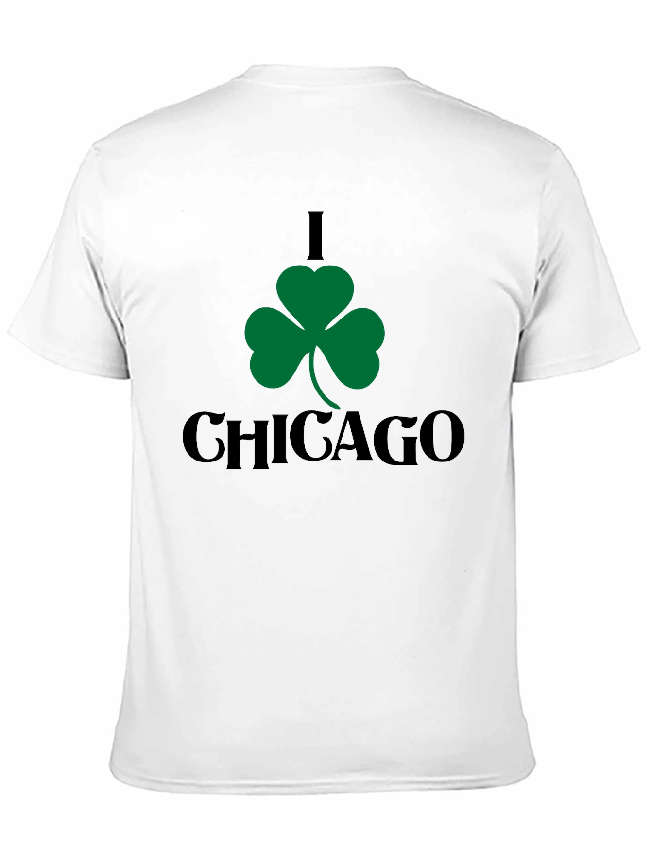 I Shamrock Chicago Black T-Shirt