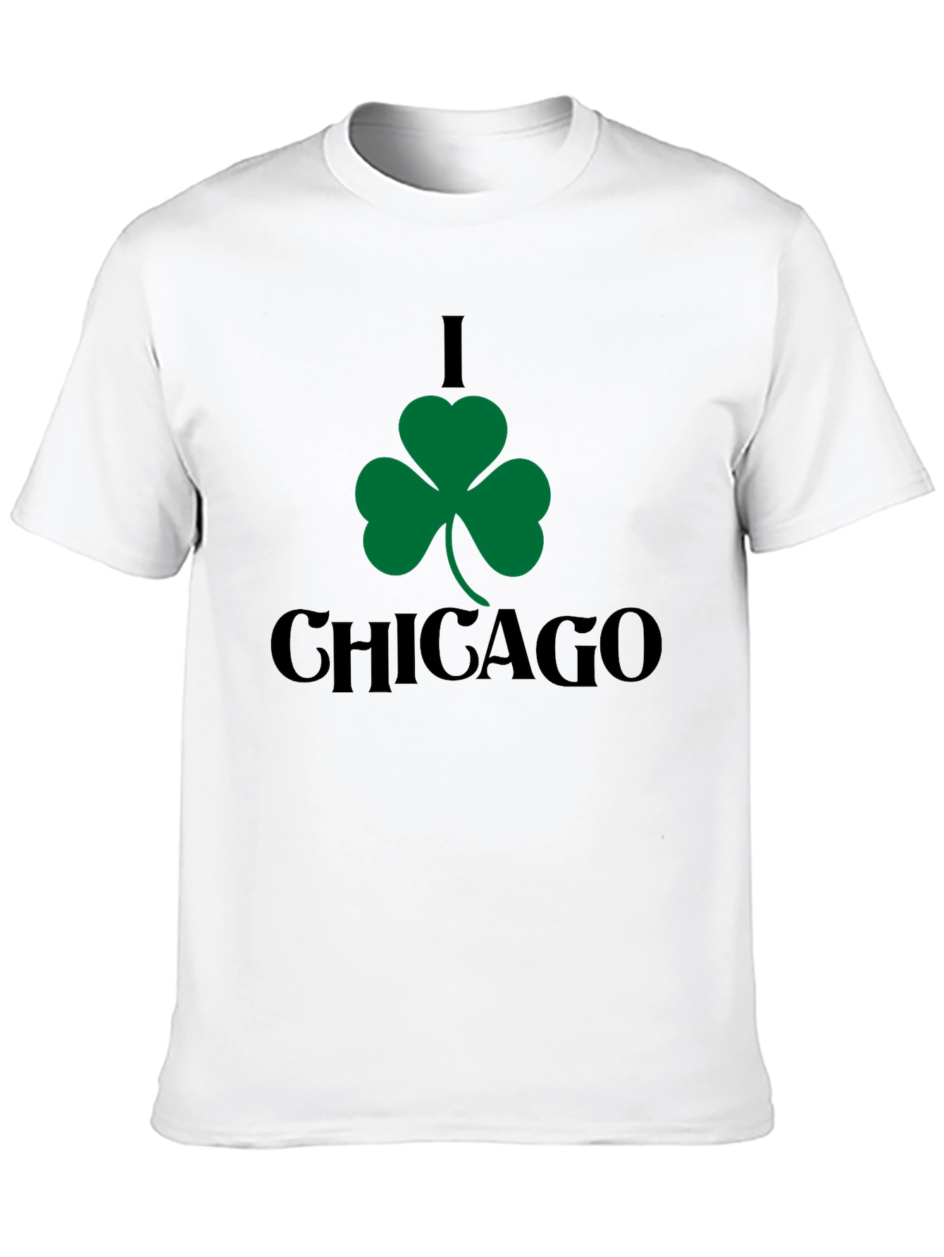I Shamrock Chicago Black T-Shirt